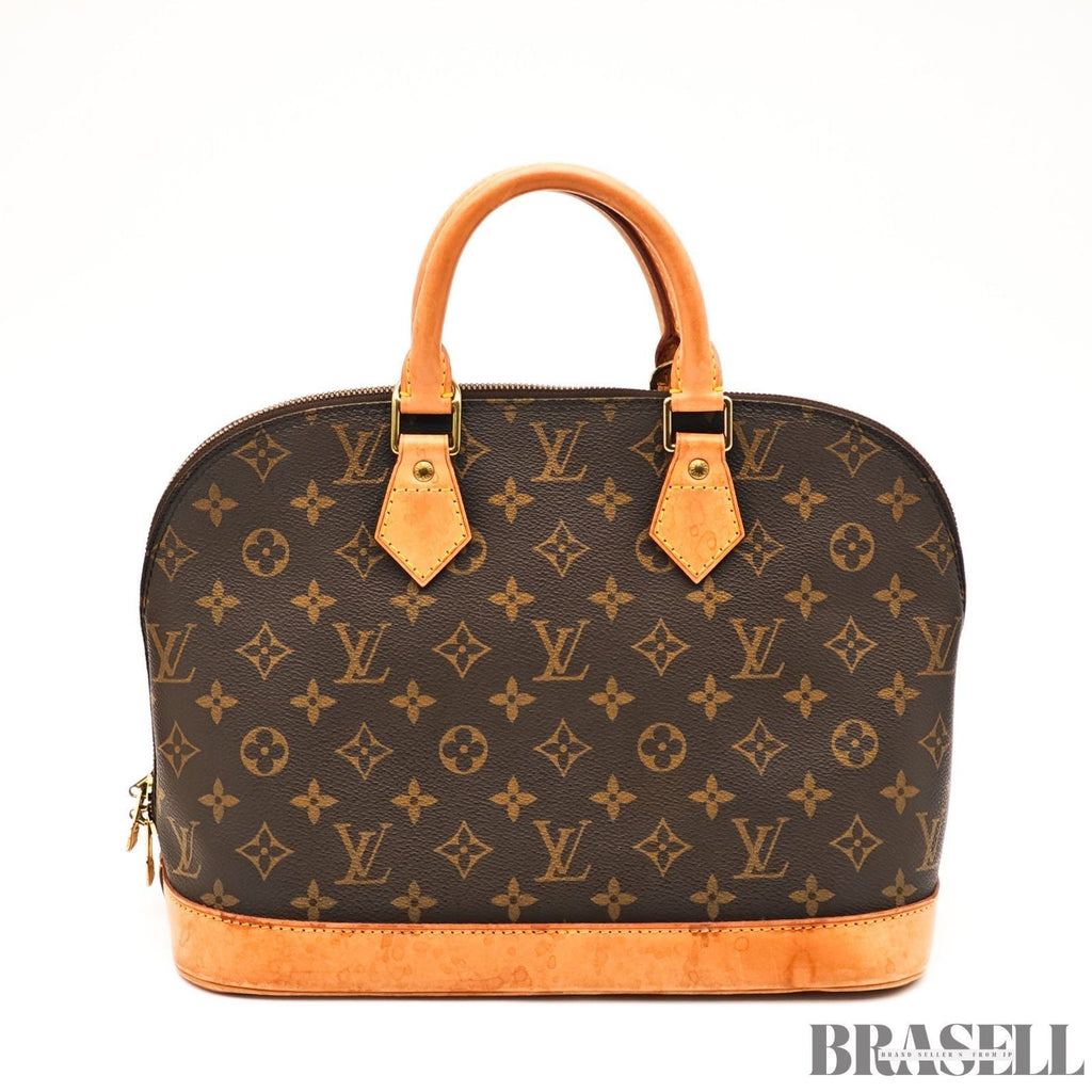 Louis Vuitton Monogram Alma PM Handbag Tote Bag M53151 Canvas Brown Woman