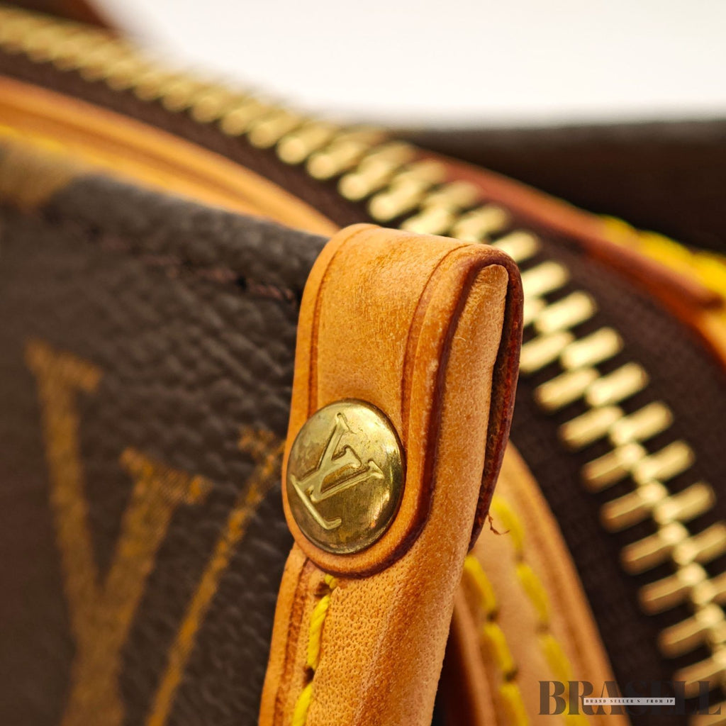 Authentic Louis Vuitton Monogram Popincourt Tote bag M40007 Canvas Brown