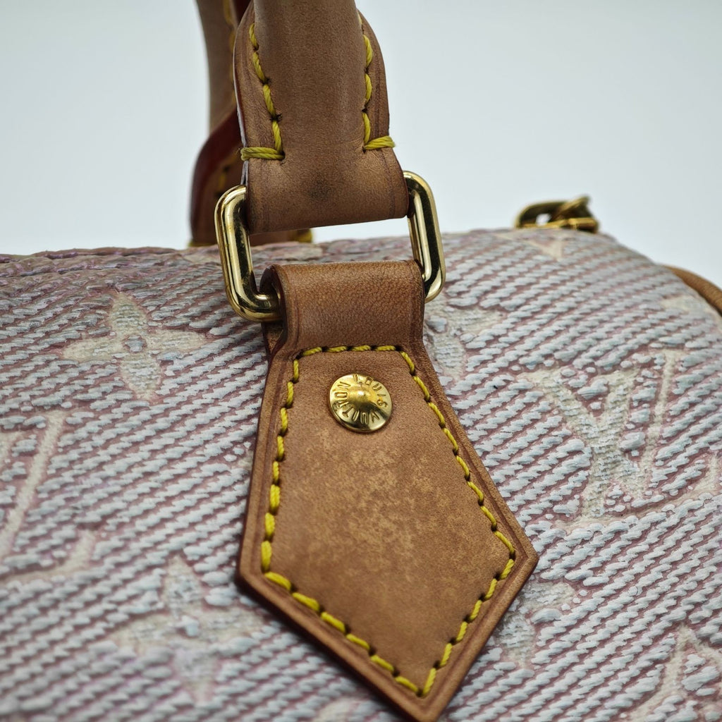 LOUIS VUITTON Monogram Denim Nano Speedy M81213 2-Way Shoulder Bag/Handbag