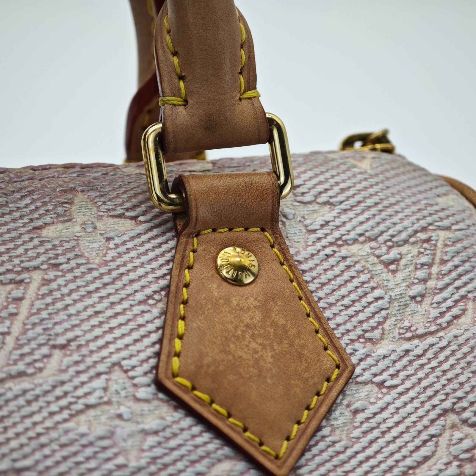 LOUIS VUITTON Monogram Denim Nano Speedy M81213 2-Way Shoulder Bag/Handbag