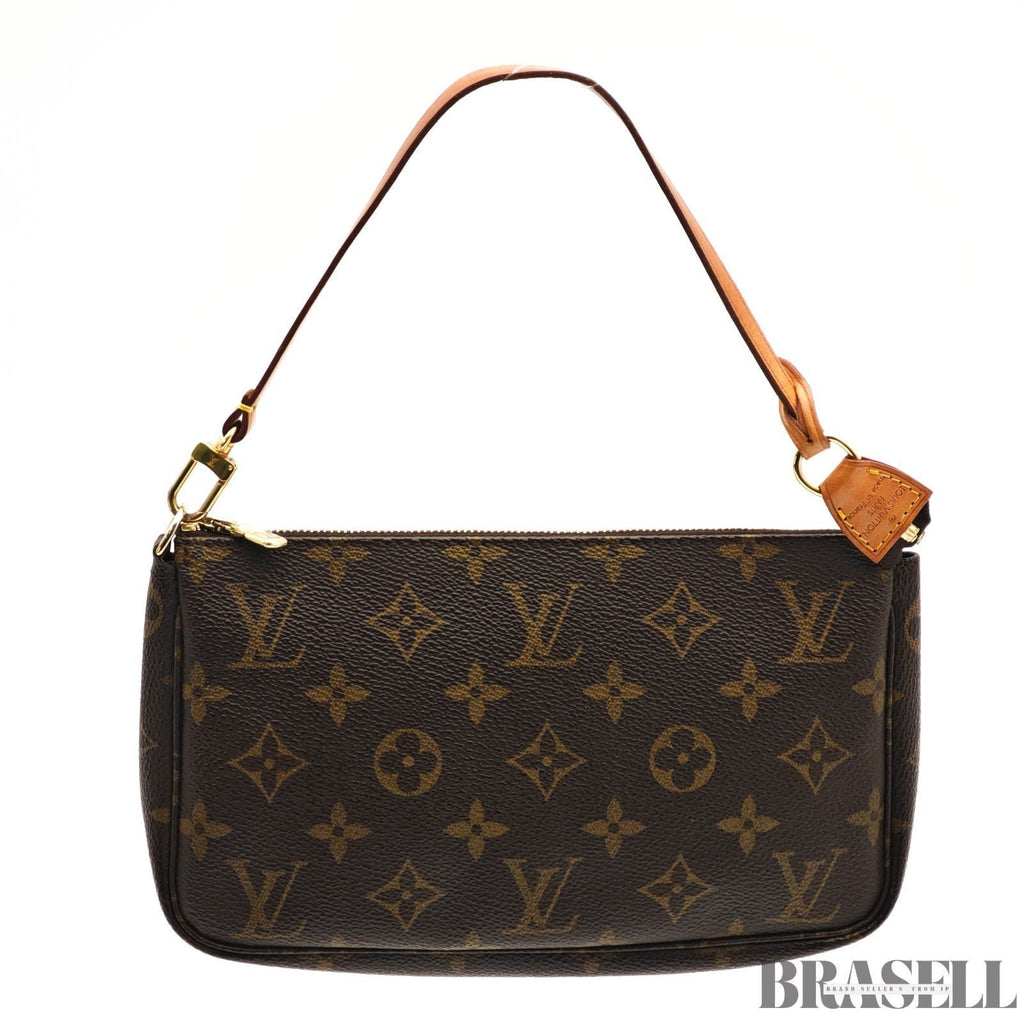 Louis Vuitton Accessoire M51980 Bag Handbag Compact Monogram Leather Brown