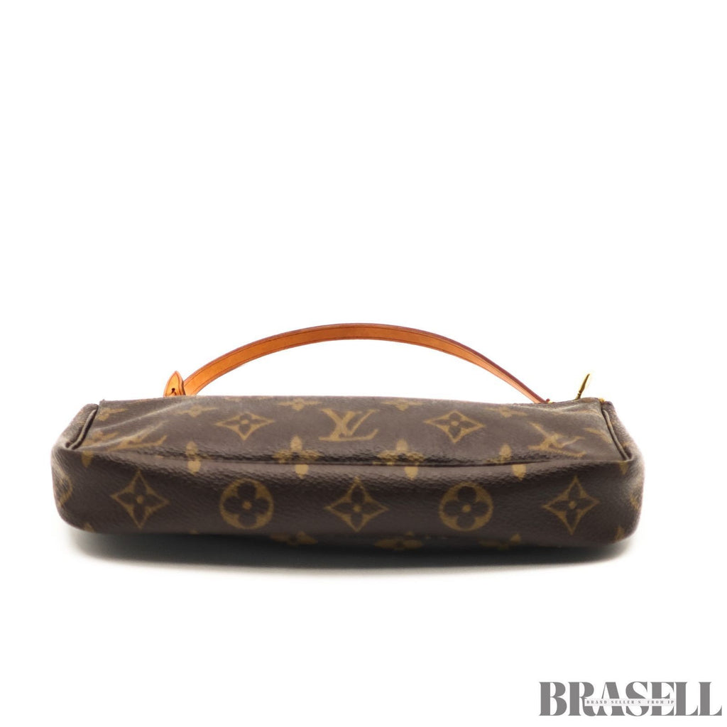 Louis Vuitton Accessoire M51980 Bag Handbag Compact Monogram Leather Brown