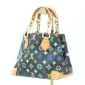 LOUIS VUITTON Multicolore Audra M40048 Handbag Noir Black Women's