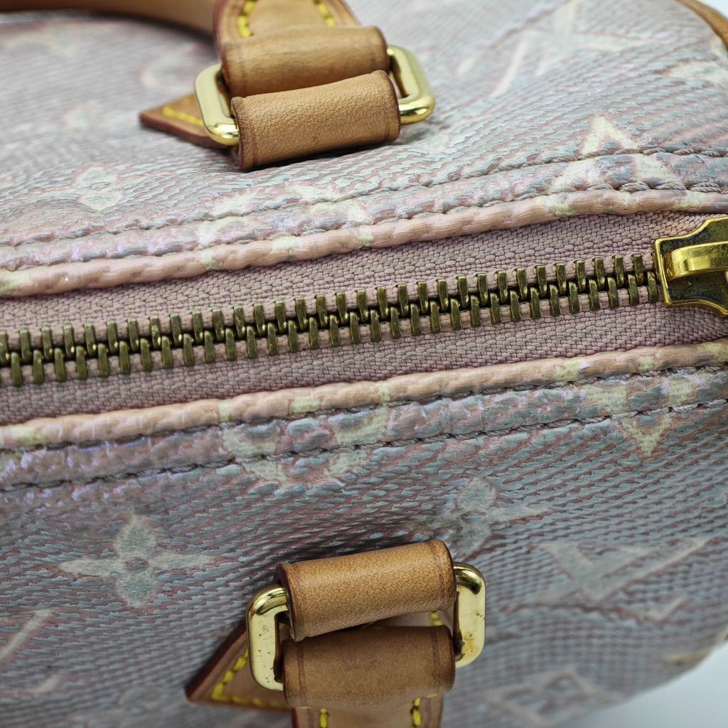 LOUIS VUITTON Monogram Denim Nano Speedy M81213 2-Way Shoulder Bag/Handbag