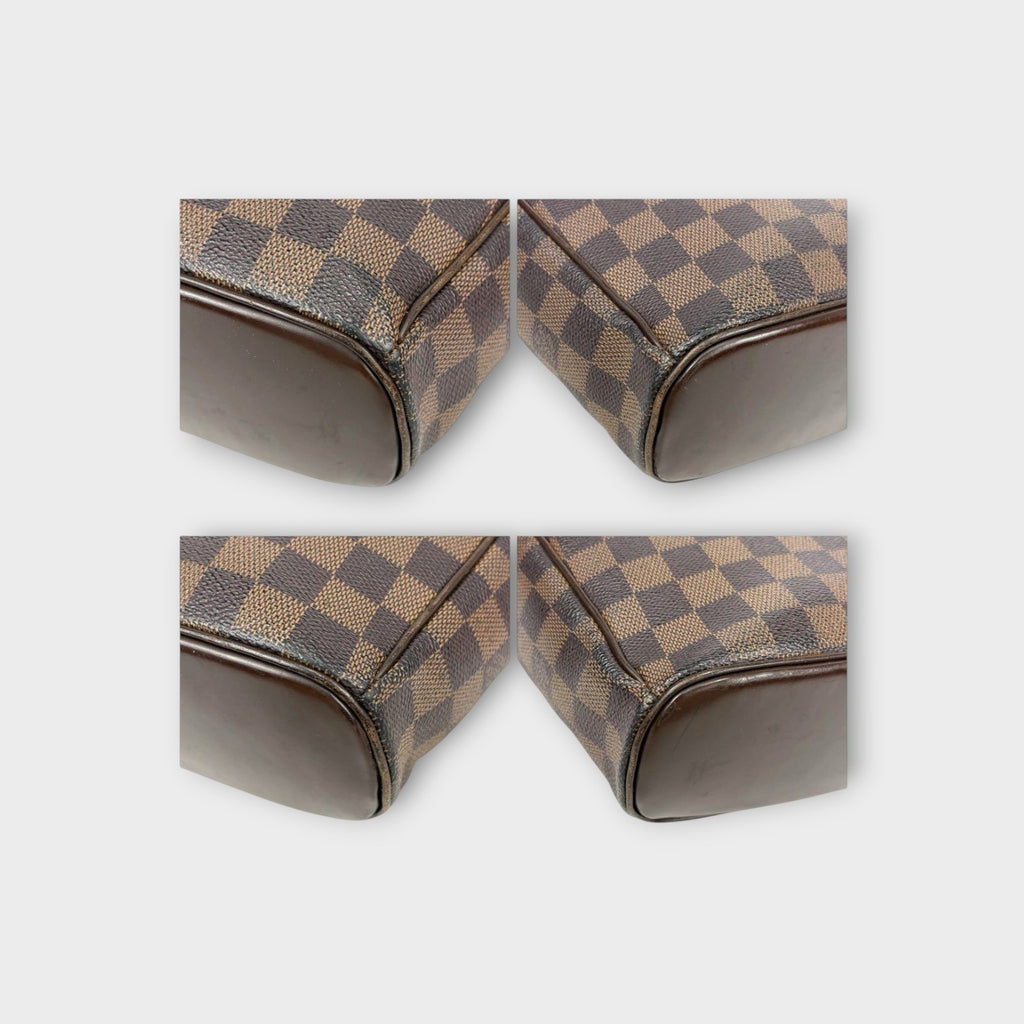 Louis Vuitton Ipanema GM One Shoulder Bag Damier Leather N51292 Brown 【B】
