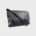 Louis Vuitton Eastside Messenger M53465 Shoulder Bag Logo Navy Leather 【A】