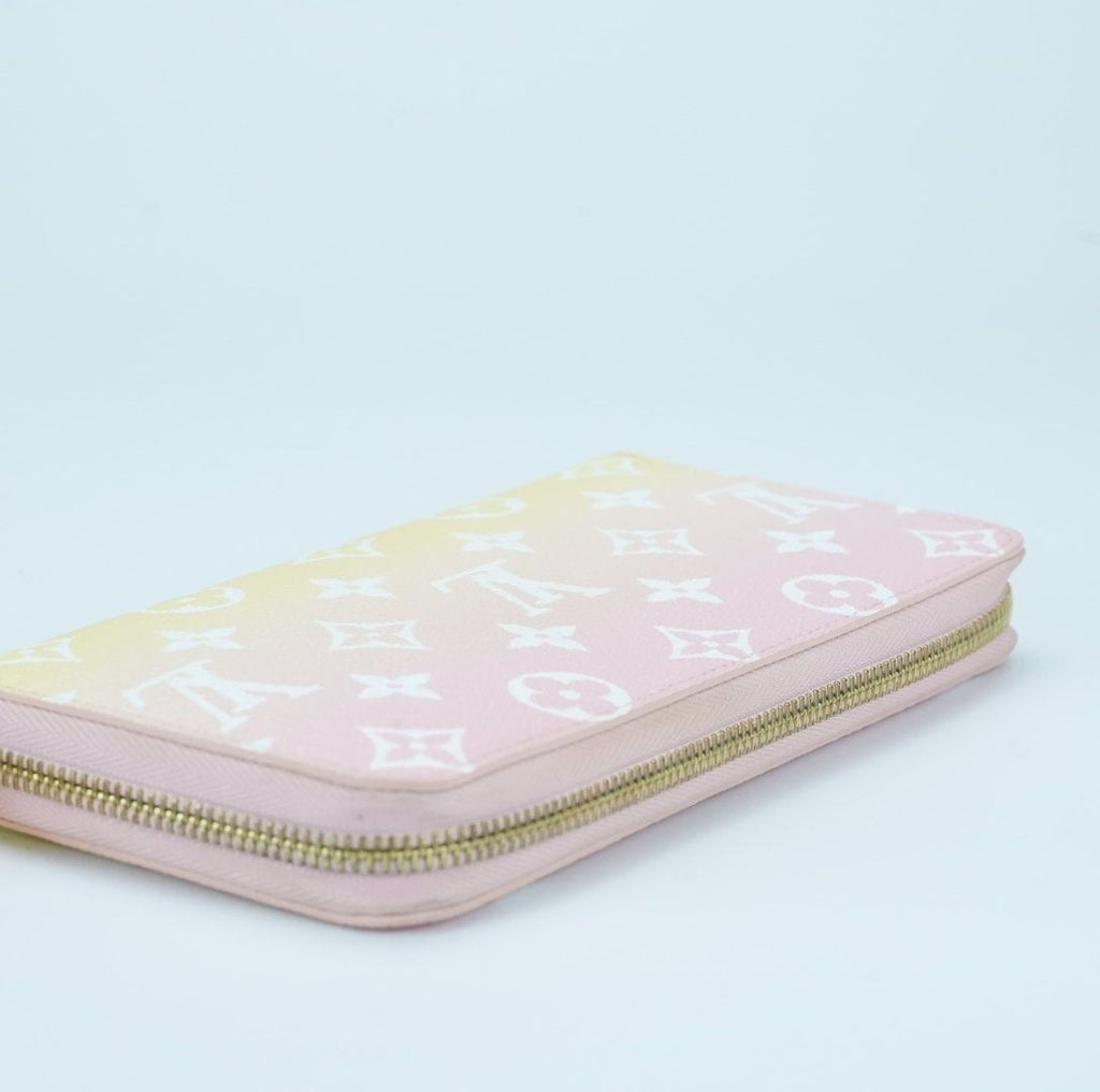 LOUIS VUITTON By the Pool Zippy Wallet M80361 Long Wallet Light Pink