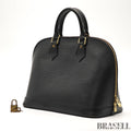 LOUIS VUITTON Alma PM M52802 Black Epi Leather Handbag Women’s