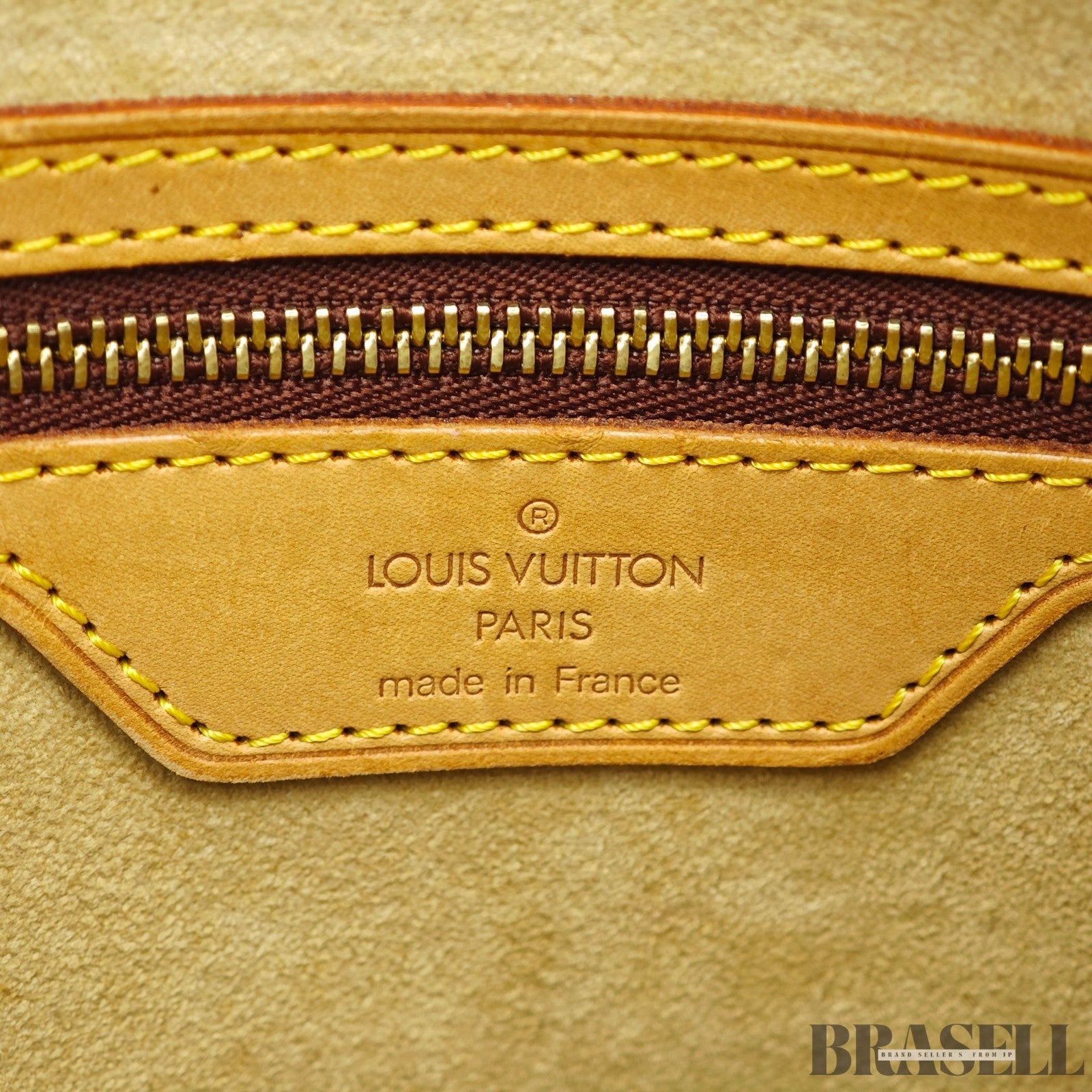 LOUIS VUITTON Luco M51155 Tote Bag Monogram Brown