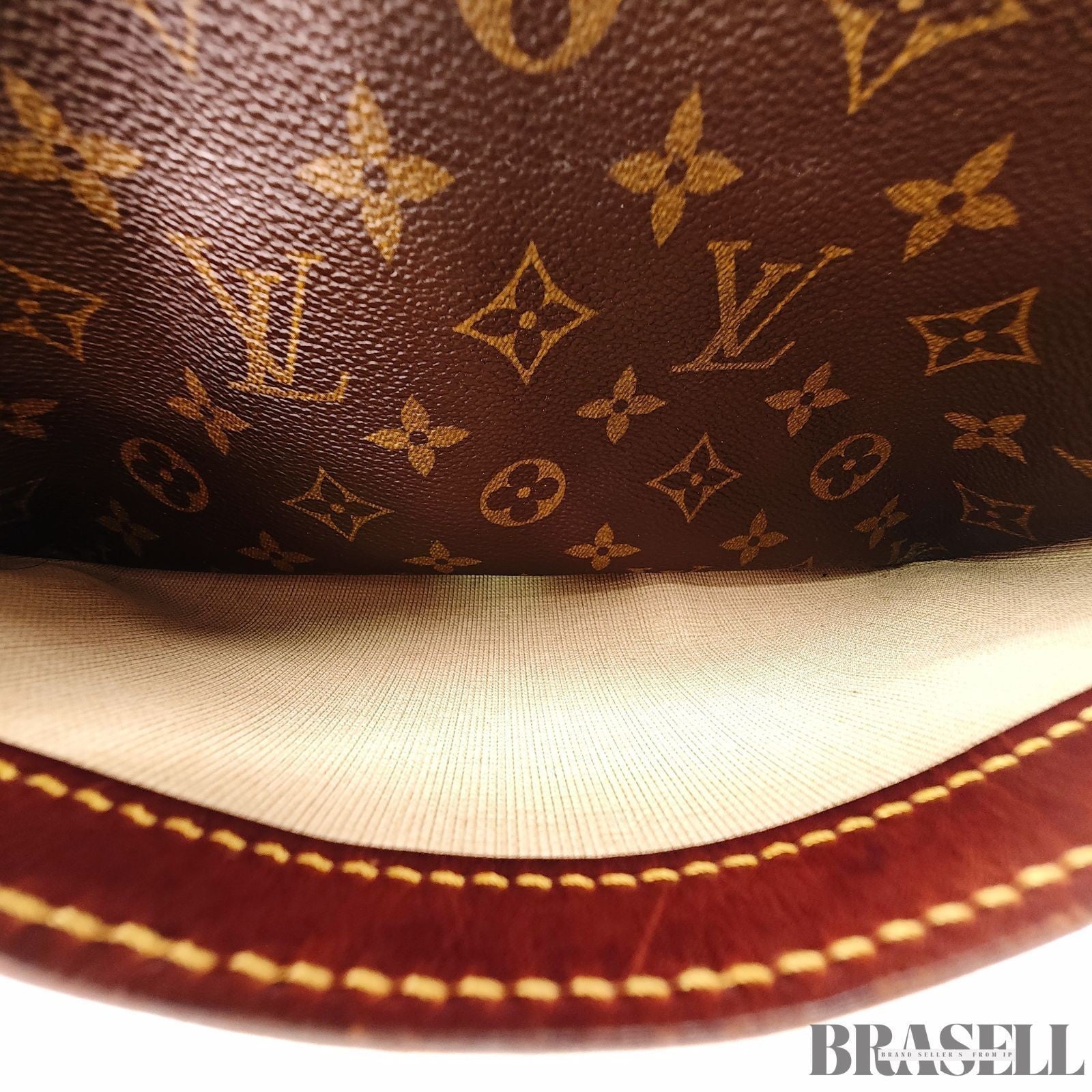 LOUIS VUITTON Reporter PM Crossbody Shoulder Bag Monogram Canvas Leather M45254