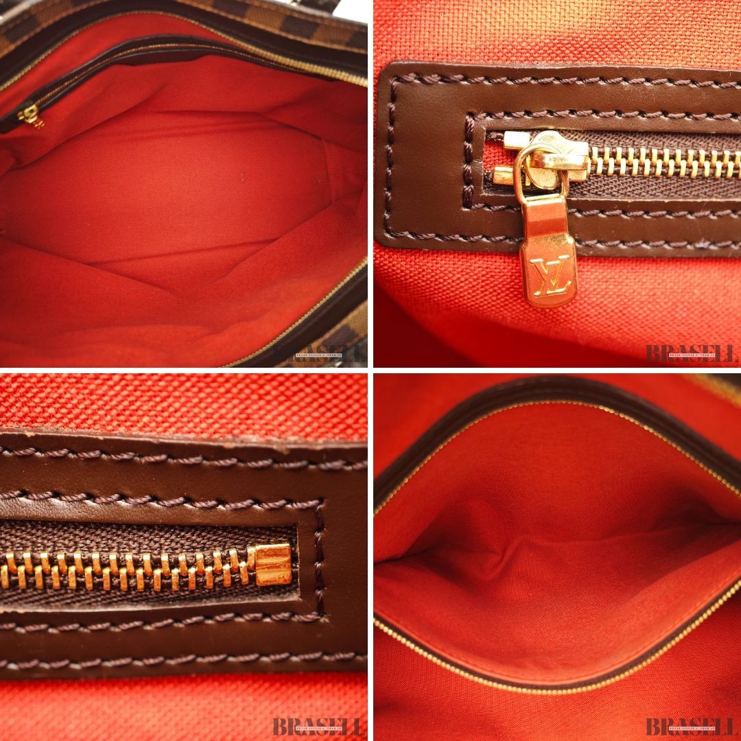Louis Vuitton Chelsea N51119 Damier Brown Shoulder Bag Tote Bag Large Woman