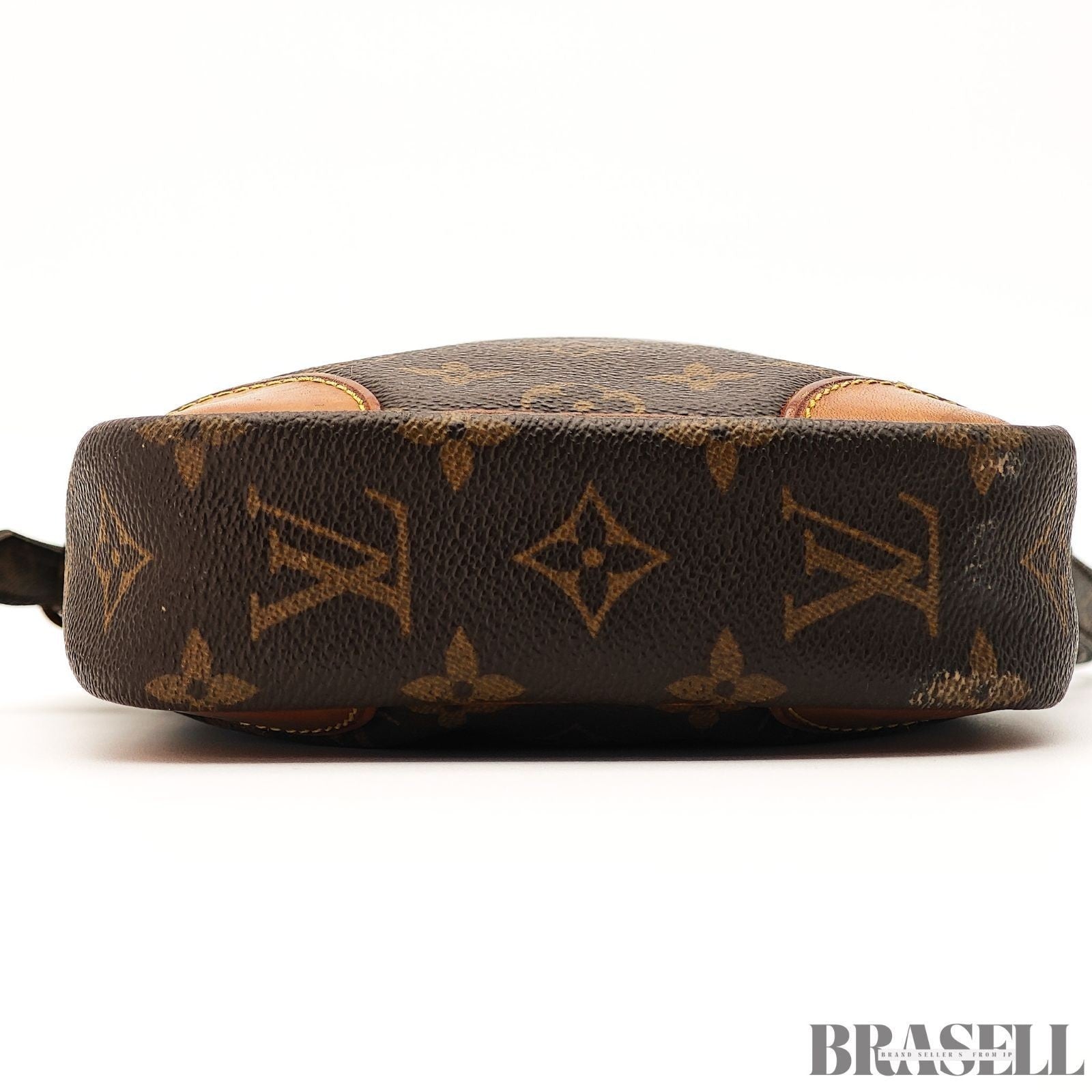 Louis Vuitton Monogram Danube M45266 SL8909 Shoulder Bag Small Vertical Brown
