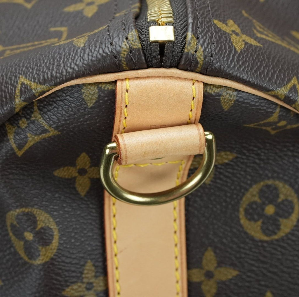 LOUIS VUITTON Keepall 55 M41416 Boston Bag Travel Bag Brown Large Capacity