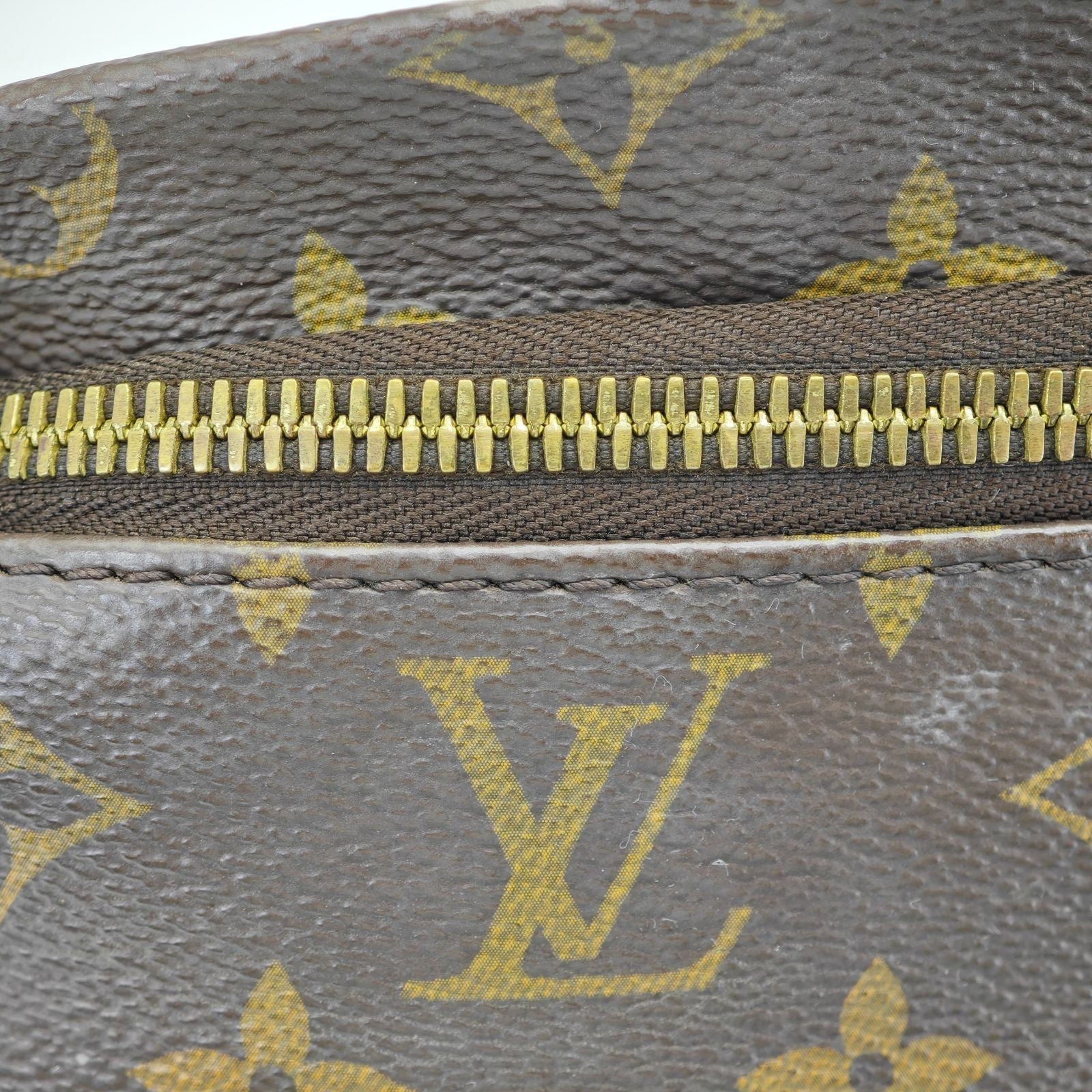 Louis Vuitton Monogram Canvas Body Bag M43644 Brown