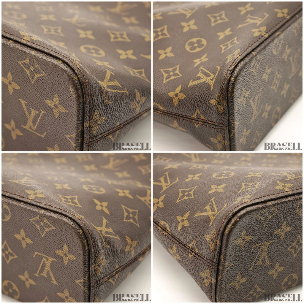 Louis Vuitton Luco M51155 Bag Tote Bag Commuter Monogram Canvas Large Brown