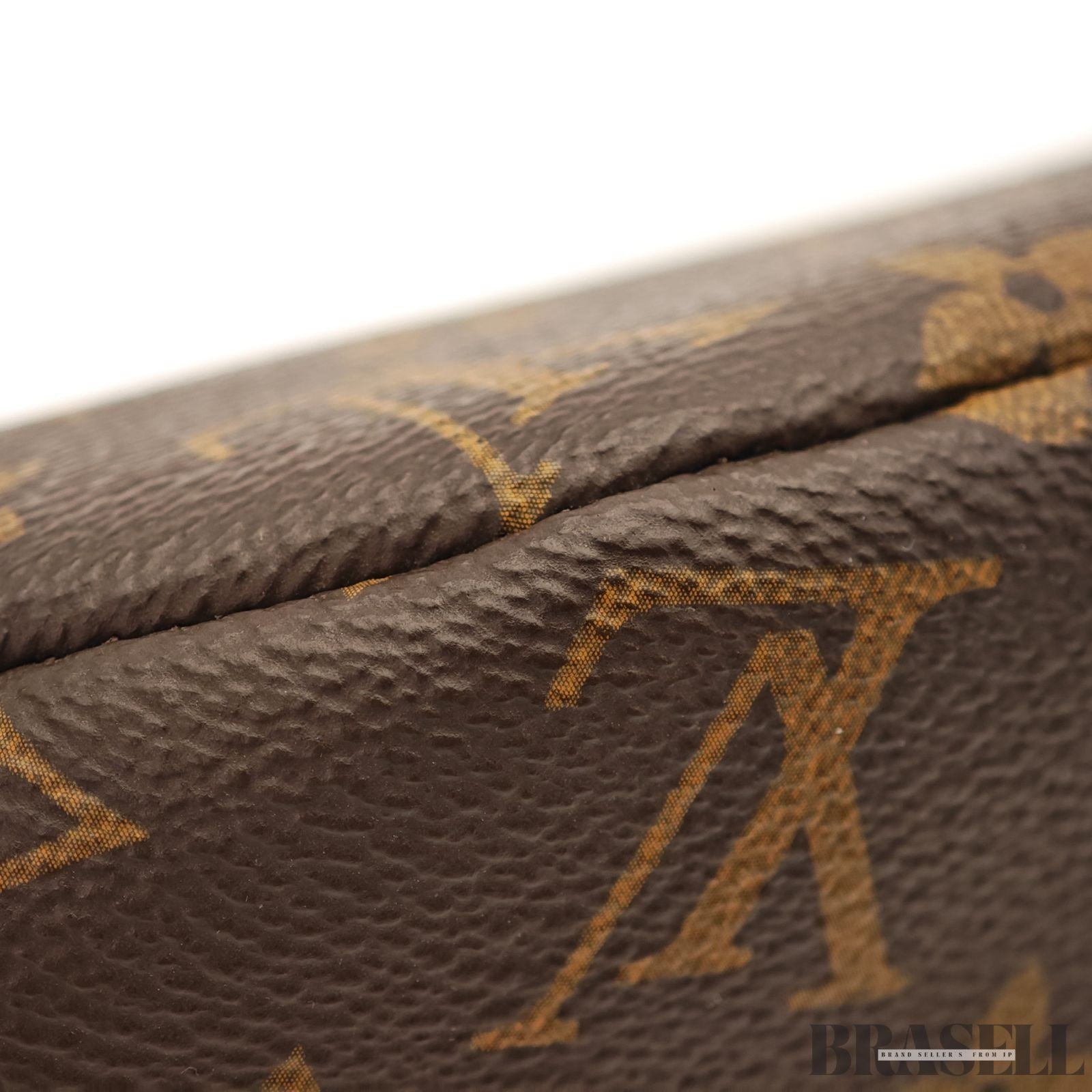 LOUIS VUITTON Monogram Bum Bag Canvas M43644 Brown Crossbody Bag Auth