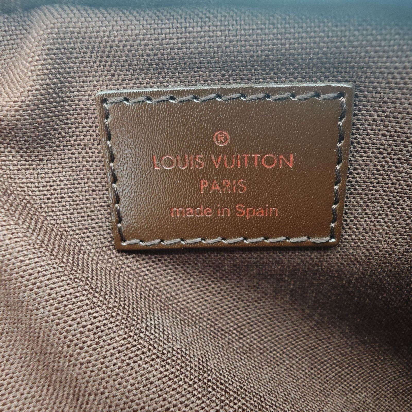 LOUIS VUITTON Damier Geronimos N51994 Shoulder/Body Bag Brown Men Women