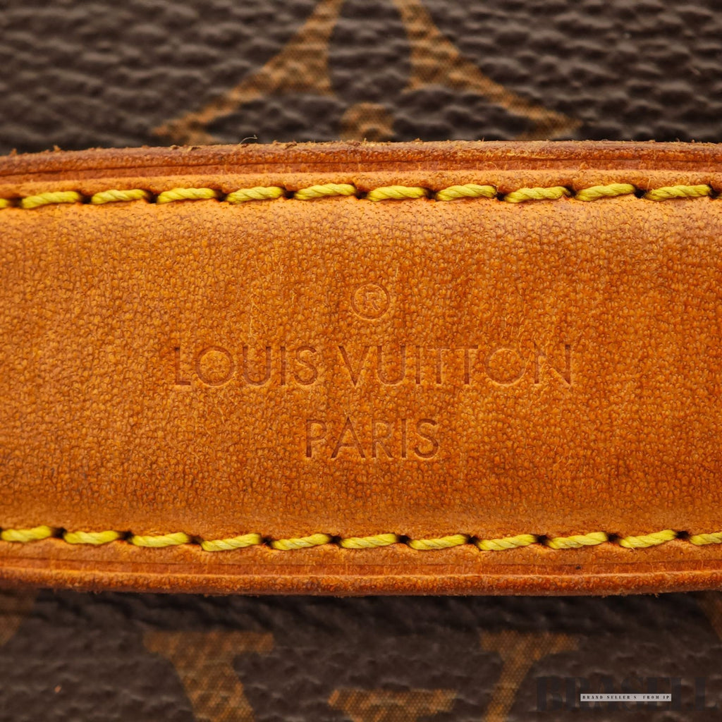 LOUIS VUITTON Monogram Bum Bag Canvas M43644 Brown Crossbody Bag Auth