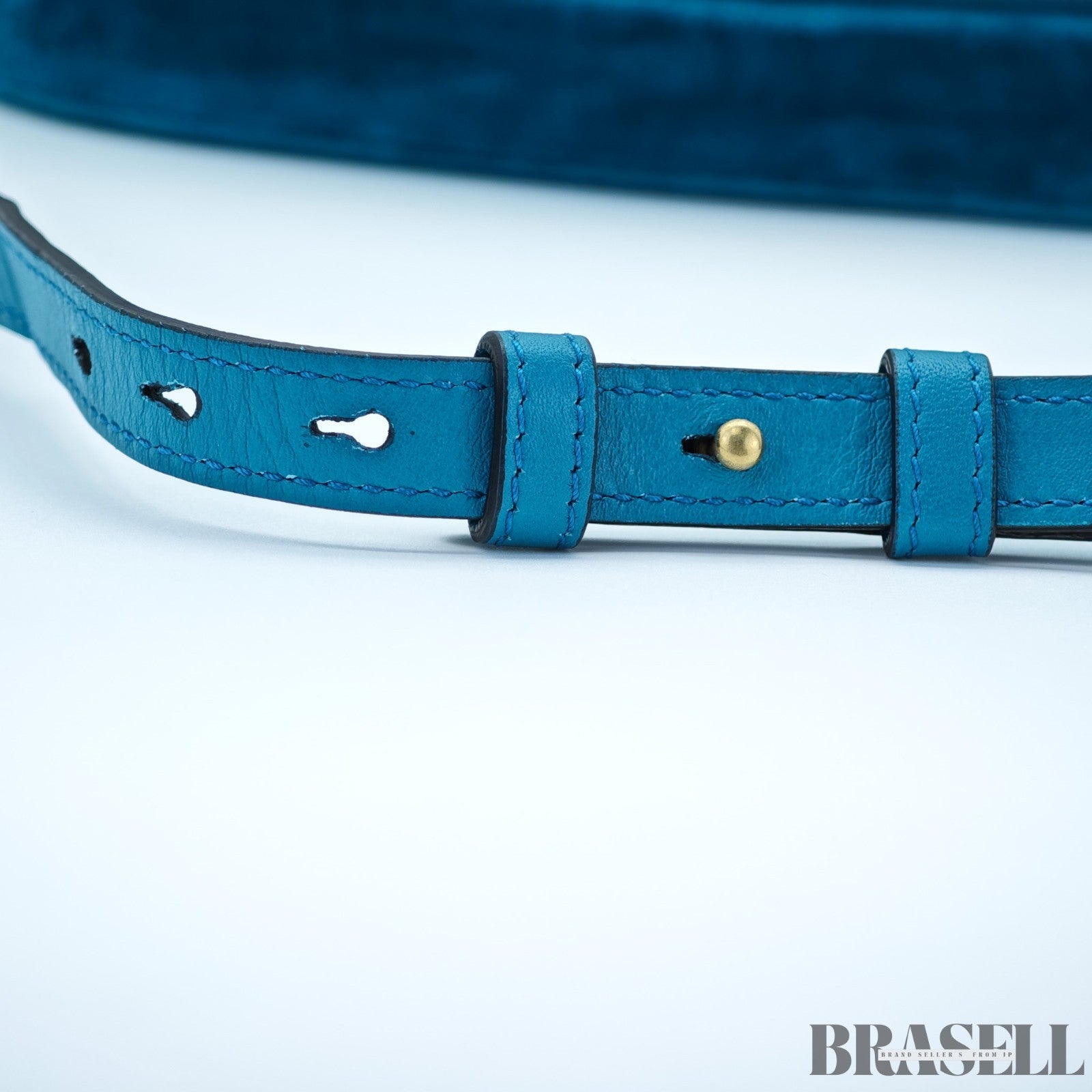 GUCCI Quilted Small Bag 447632 Velvet Green