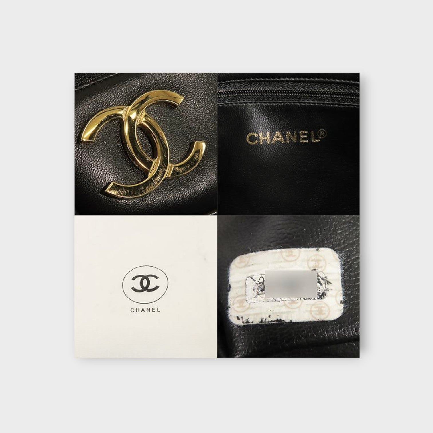 Chanel Triple Coco Chain Tote Bag【B】