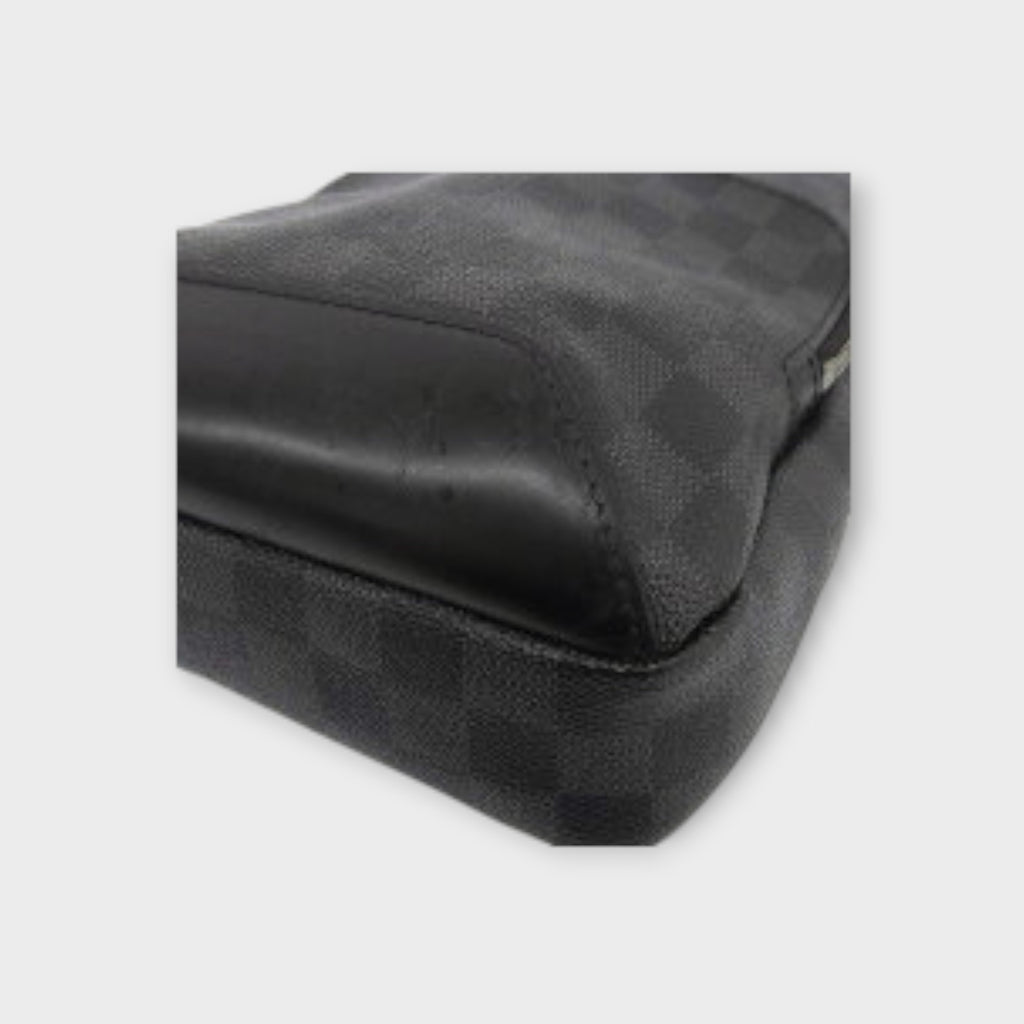 Louis Vuitton Damier Graphite Sling Bag Body Bag Damier Graphite N41719 Black【A】