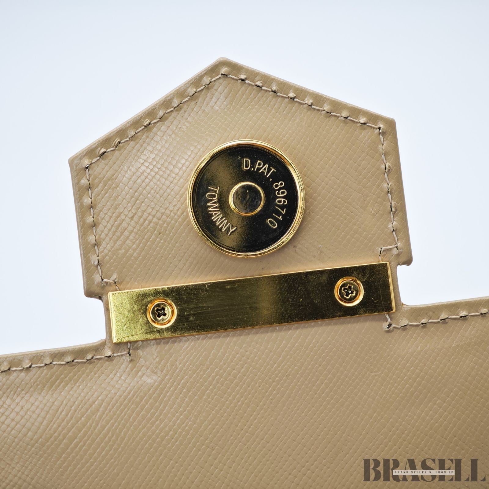 Yves Saint Laurent Vintage Style Top Handle Bag with Logo Hardware