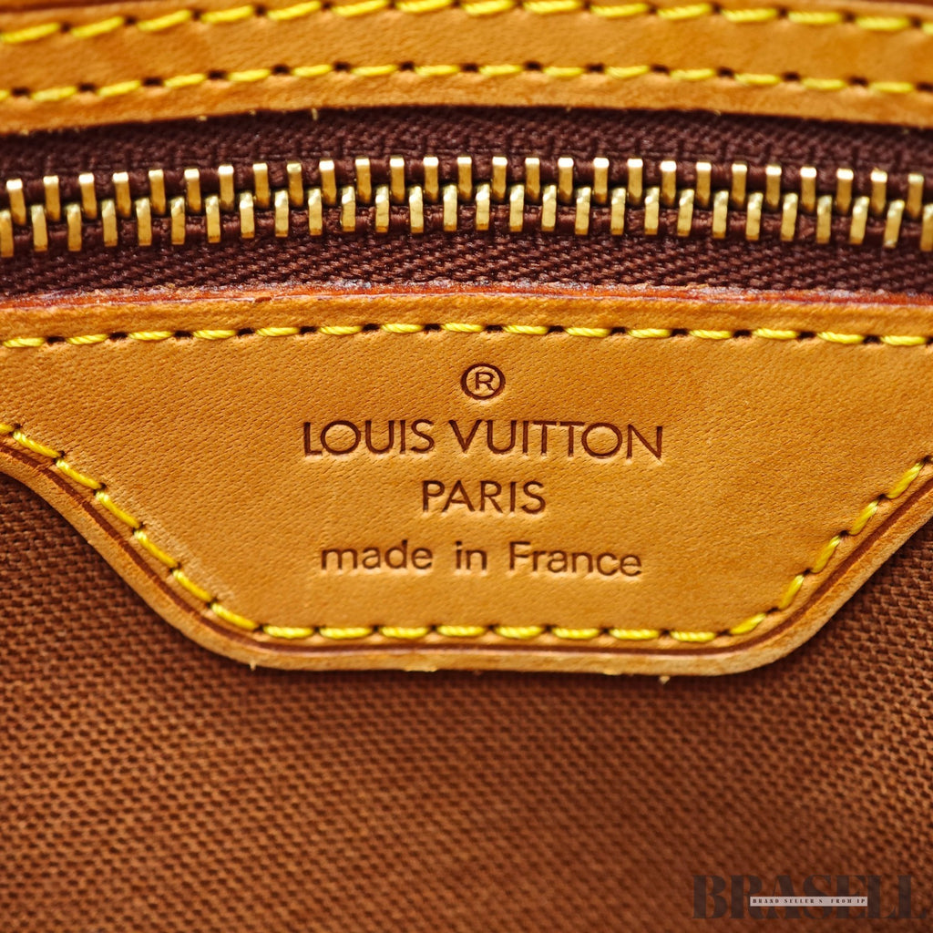 LOUIS VUITTON Vavin PM M51172 Monogram Handbag PVC-Coated Canvas Leather Brown
