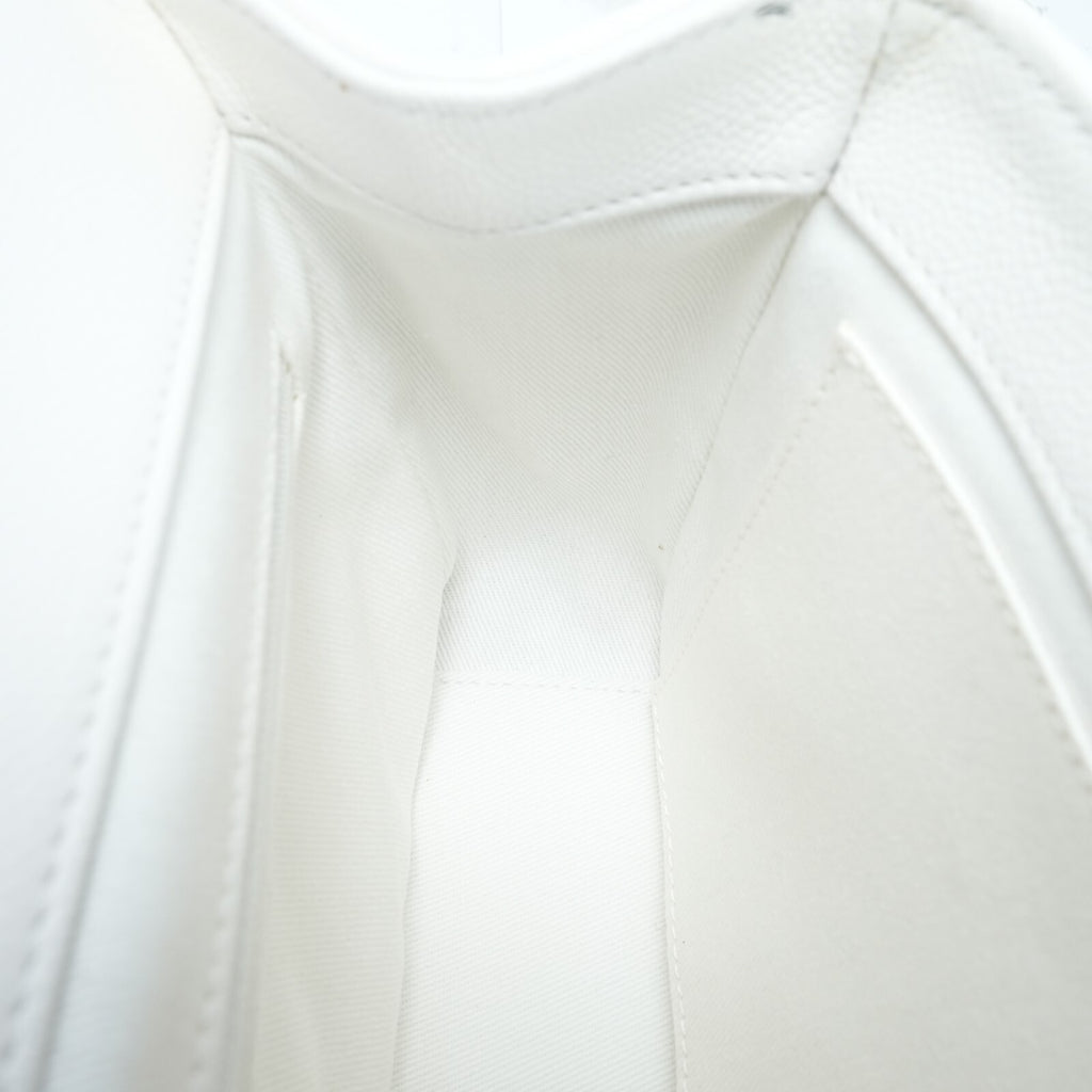 Last Sale CHANEL Matelasse Affinity 2Way Shoulder Bag Caviar calfskin White