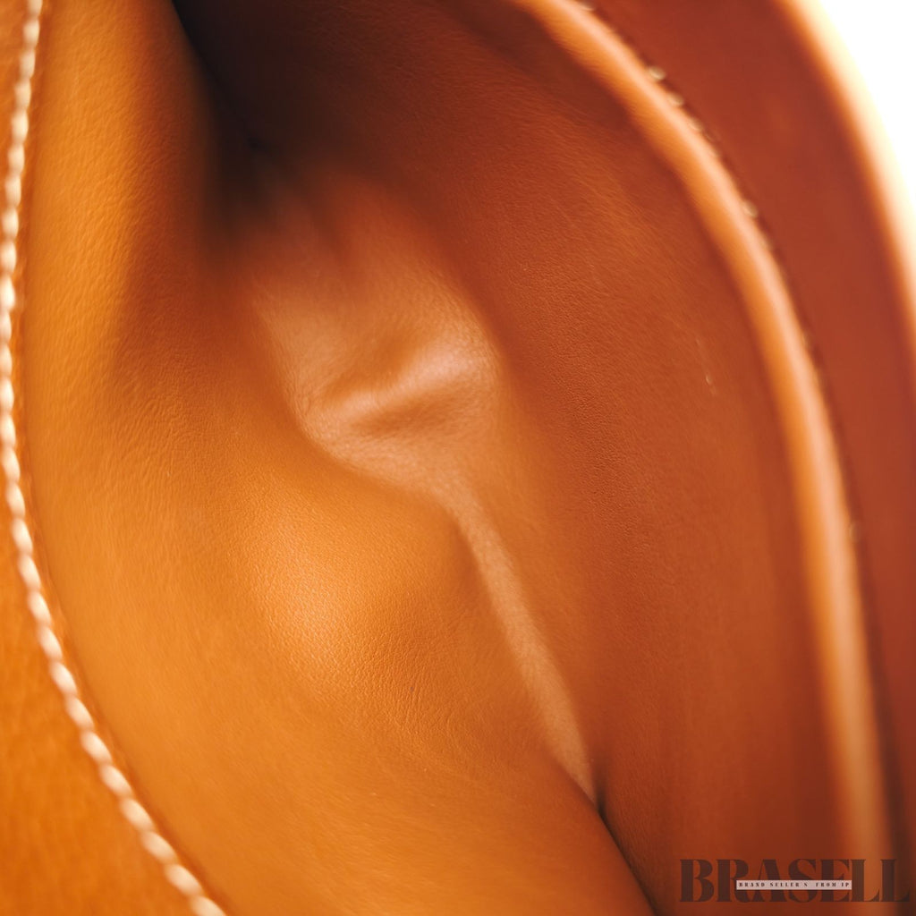 Hermes Sac 24/35 Handbag Top Handle Bag Brown Taurillon Maurice Swift Leather