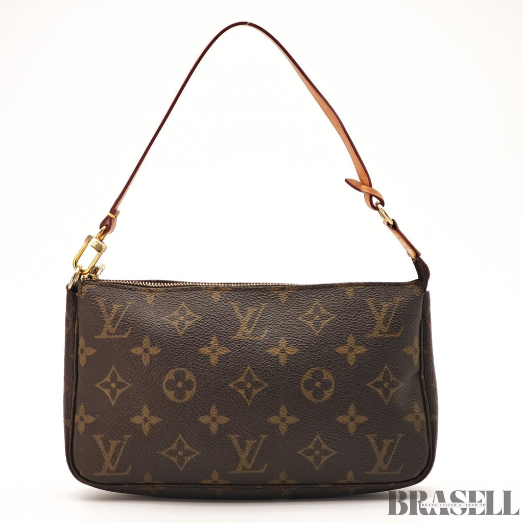 Louis Vuitton Pochette Accessoires M51980 Handbag Pouch Brown Monogram Canvas