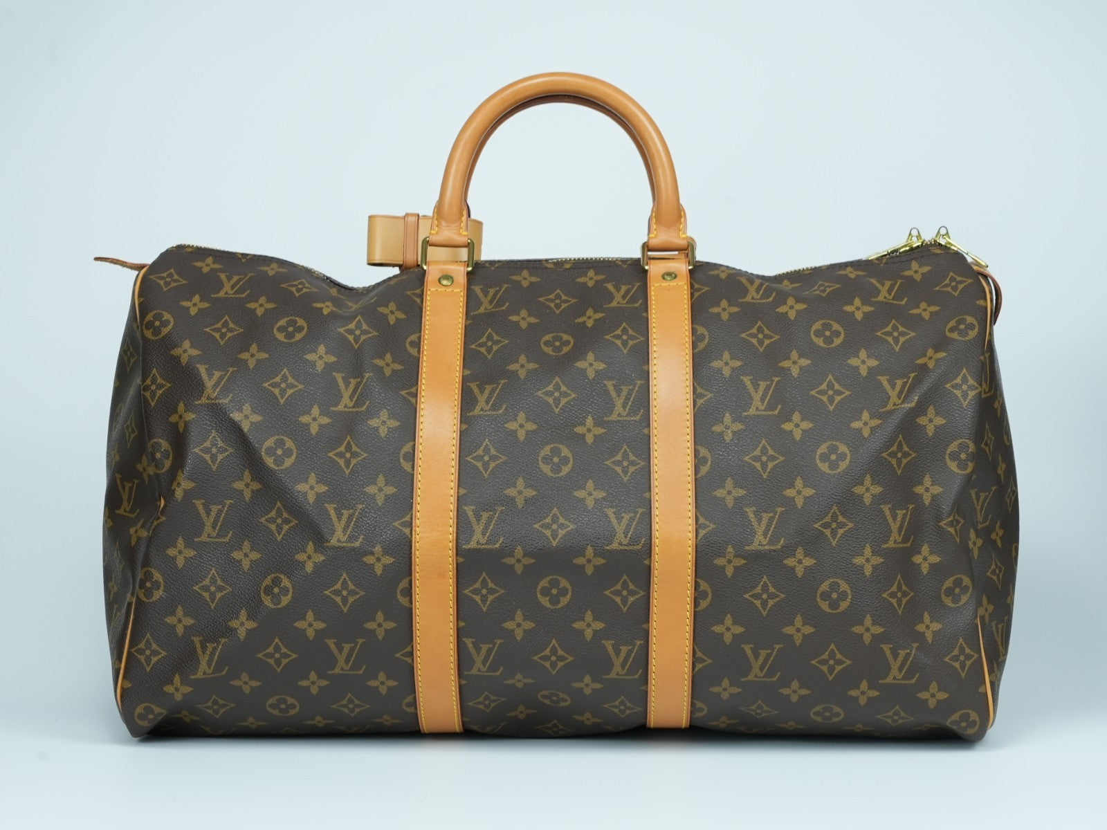 LOUIS VUITTON Keepall 50 Boston bag Monogram Brown