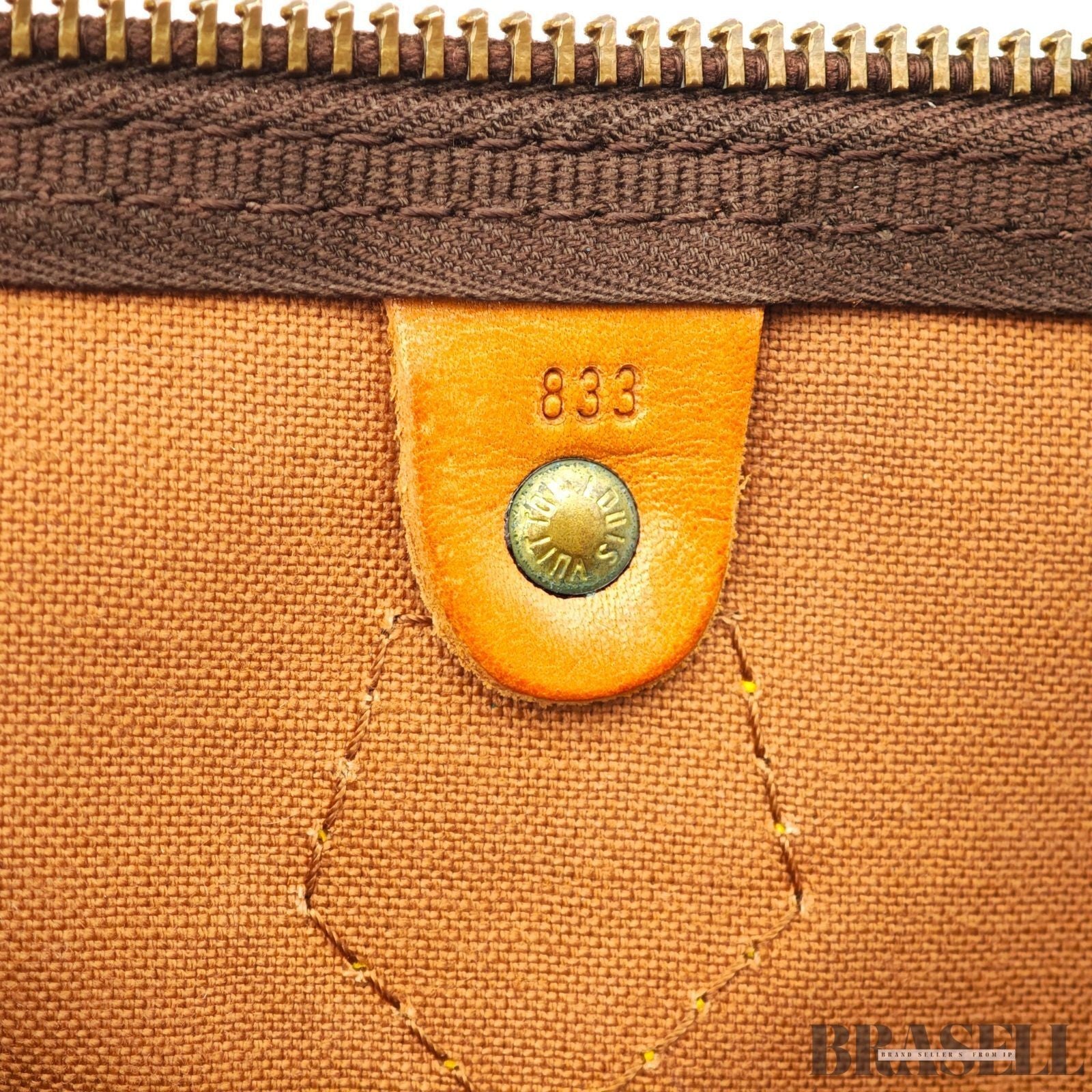 LOUIS VUITTON Speedy 35 M41524 Handbag Brown Monogram Canvas Mini Boston Bag