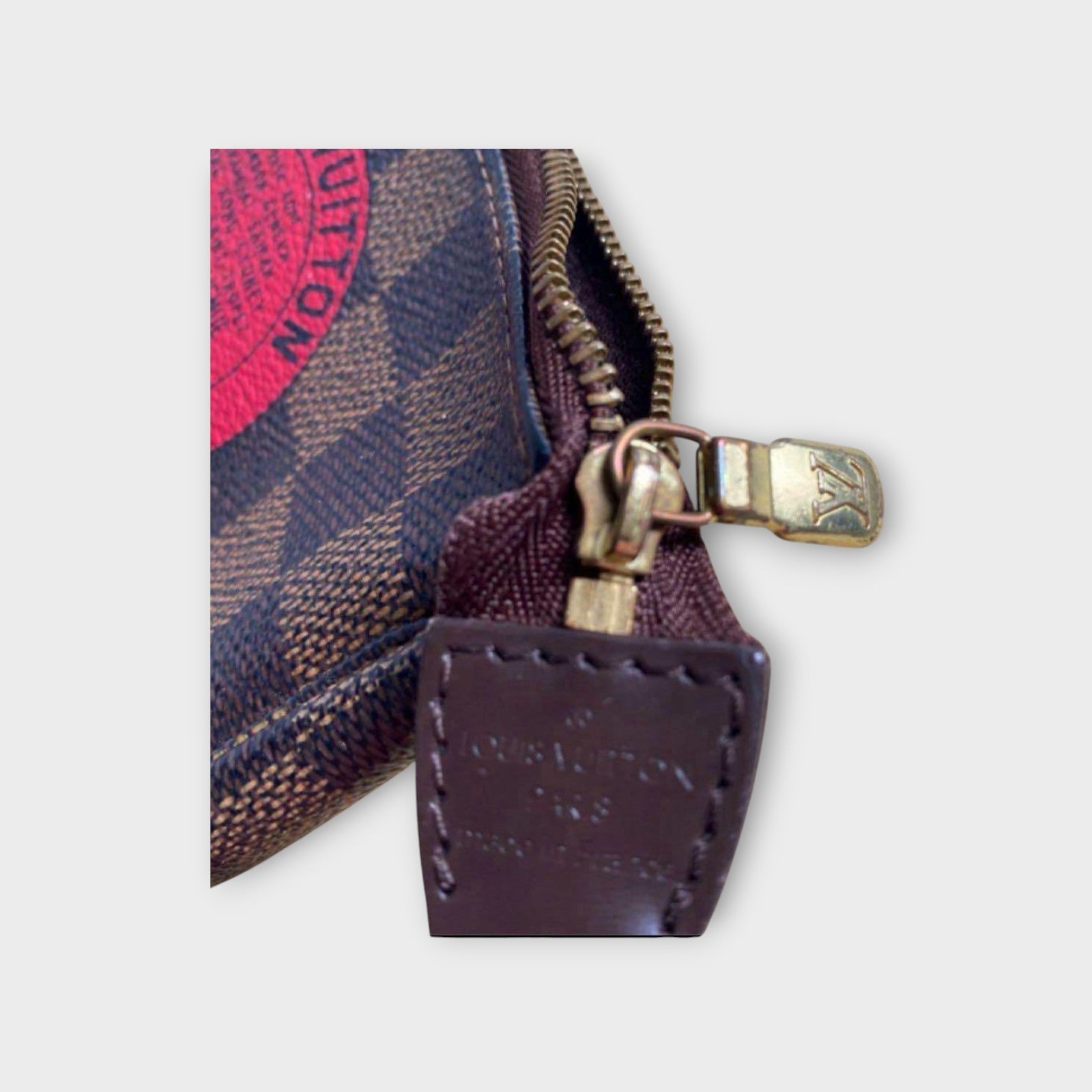 Louis Vuitton Damier (T&B) Mini Pochette Accessoires N58011