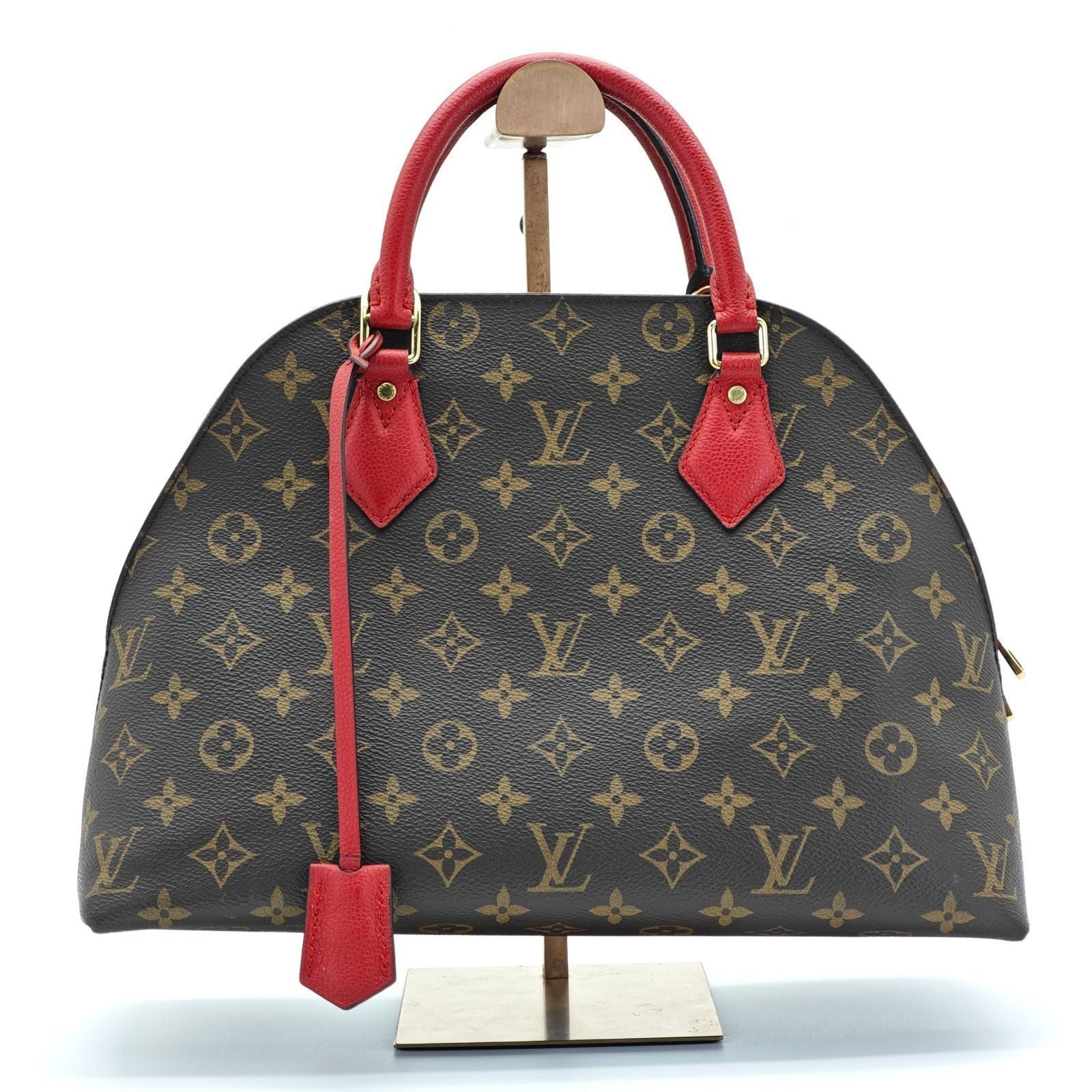 LOUIS VUITTON Monogram Alma M41779 2-Way Handbag Brown Women's
