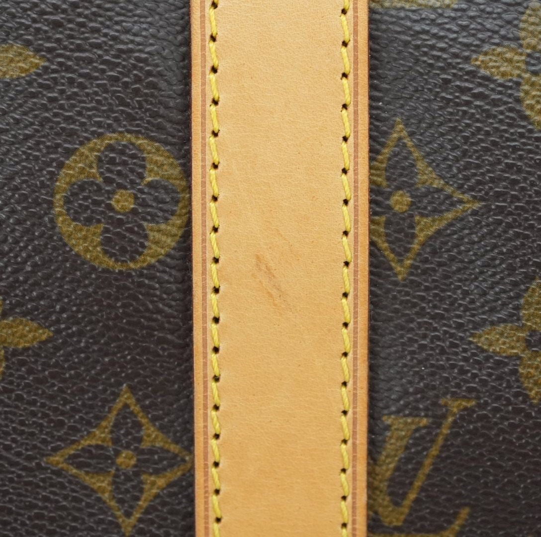 LOUIS VUITTON Keepall 45 M41428 Boston Bag Travel Bag Brown Large Capacity
