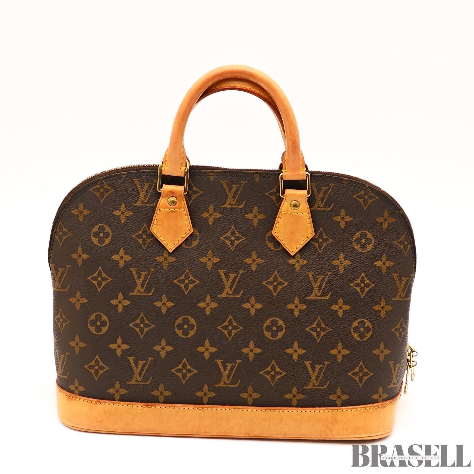 Louis Vuitton Monogram Alma PM Handbag Tote Bag M53151 Canvas Brown Woman