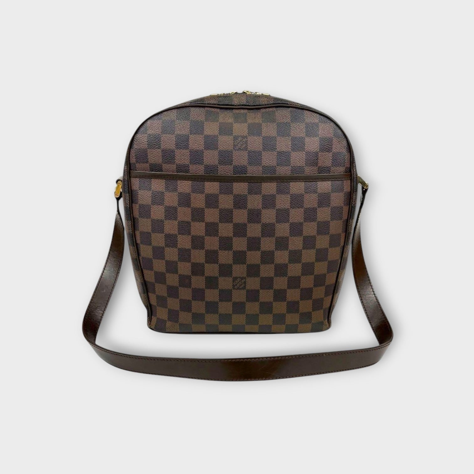 Louis Vuitton Ipanema GM One Shoulder Bag Damier Leather N51292 Brown 【B】