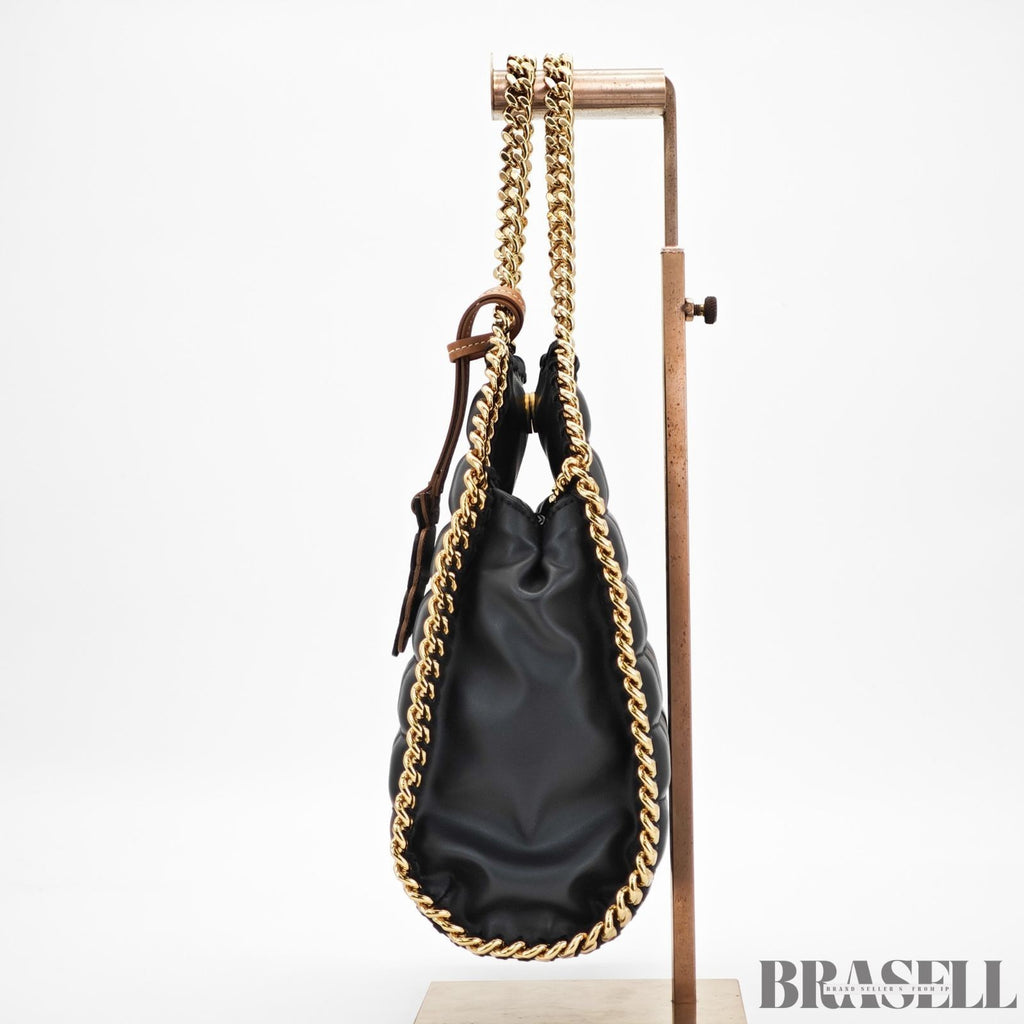 Stella McCartney Falabella 371223WP0269 Handbag/Shoulder Bag Embossed Gold Chain