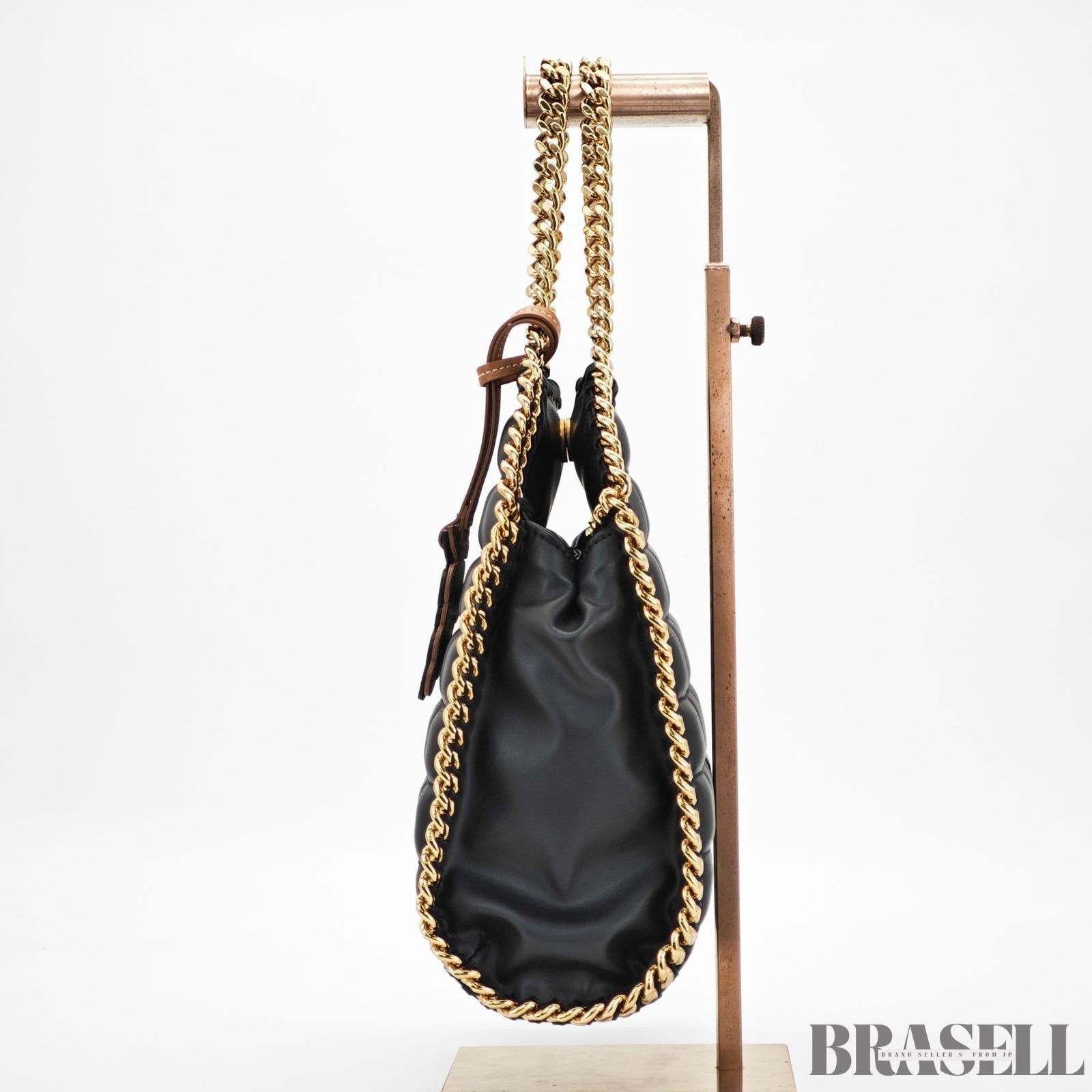 Stella McCartney Falabella 371223WP0269 Handbag/Shoulder Bag Embossed Gold Chain