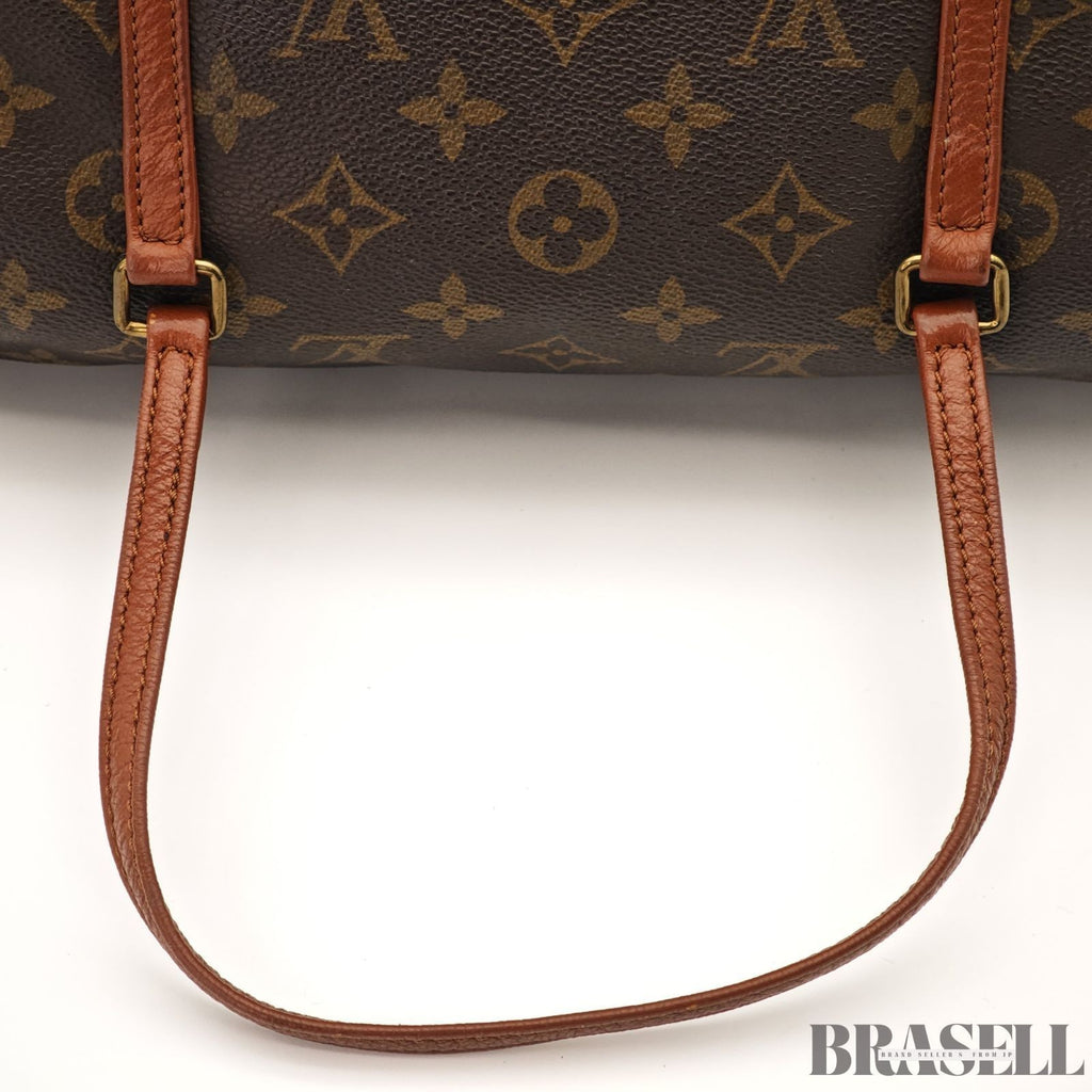 LOUIS VUITTON Monogram Papillon 26 M51366 Women Handbag Mini Boston Bag Brown