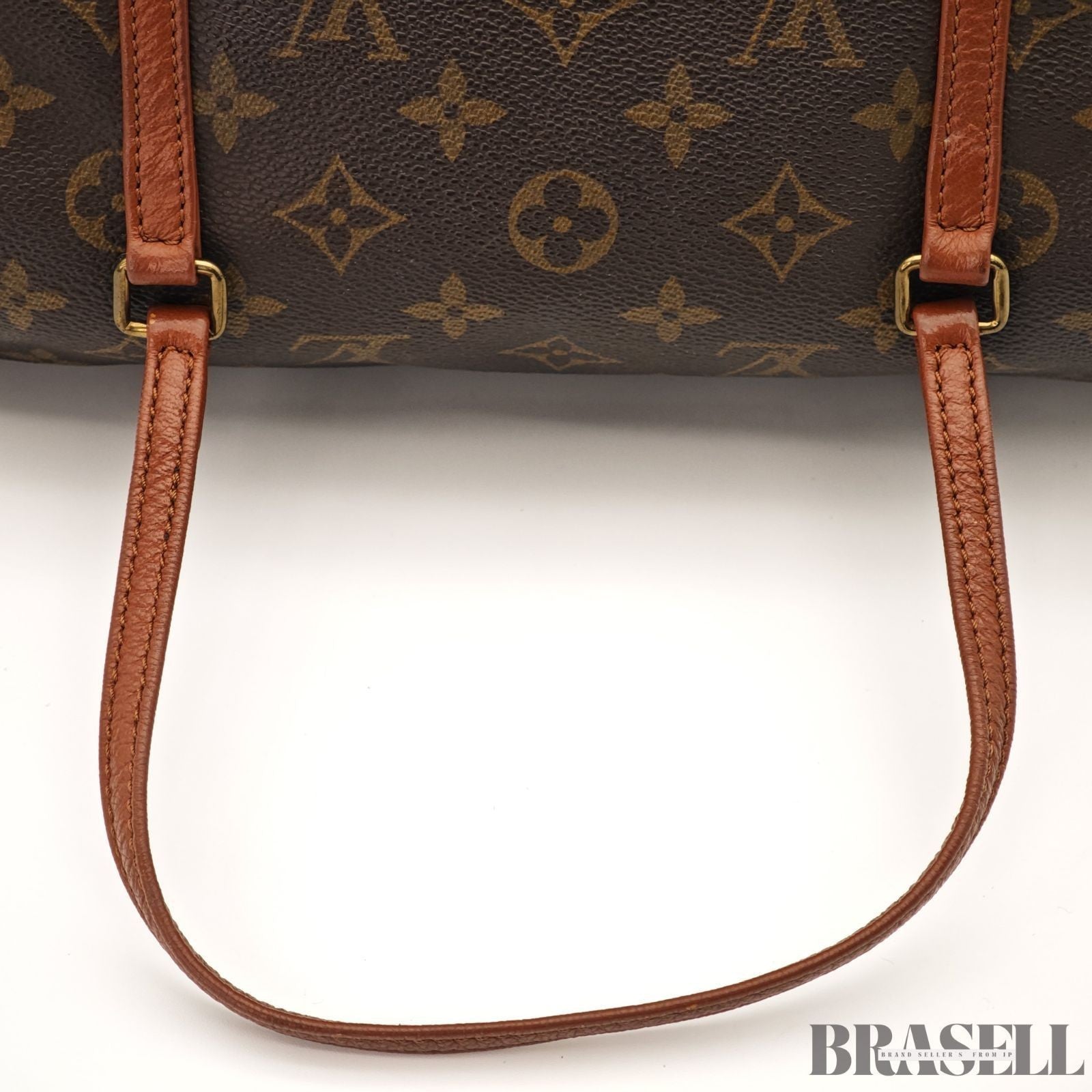 LOUIS VUITTON Monogram Papillon 26 M51366 Women Handbag Mini Boston Bag Brown