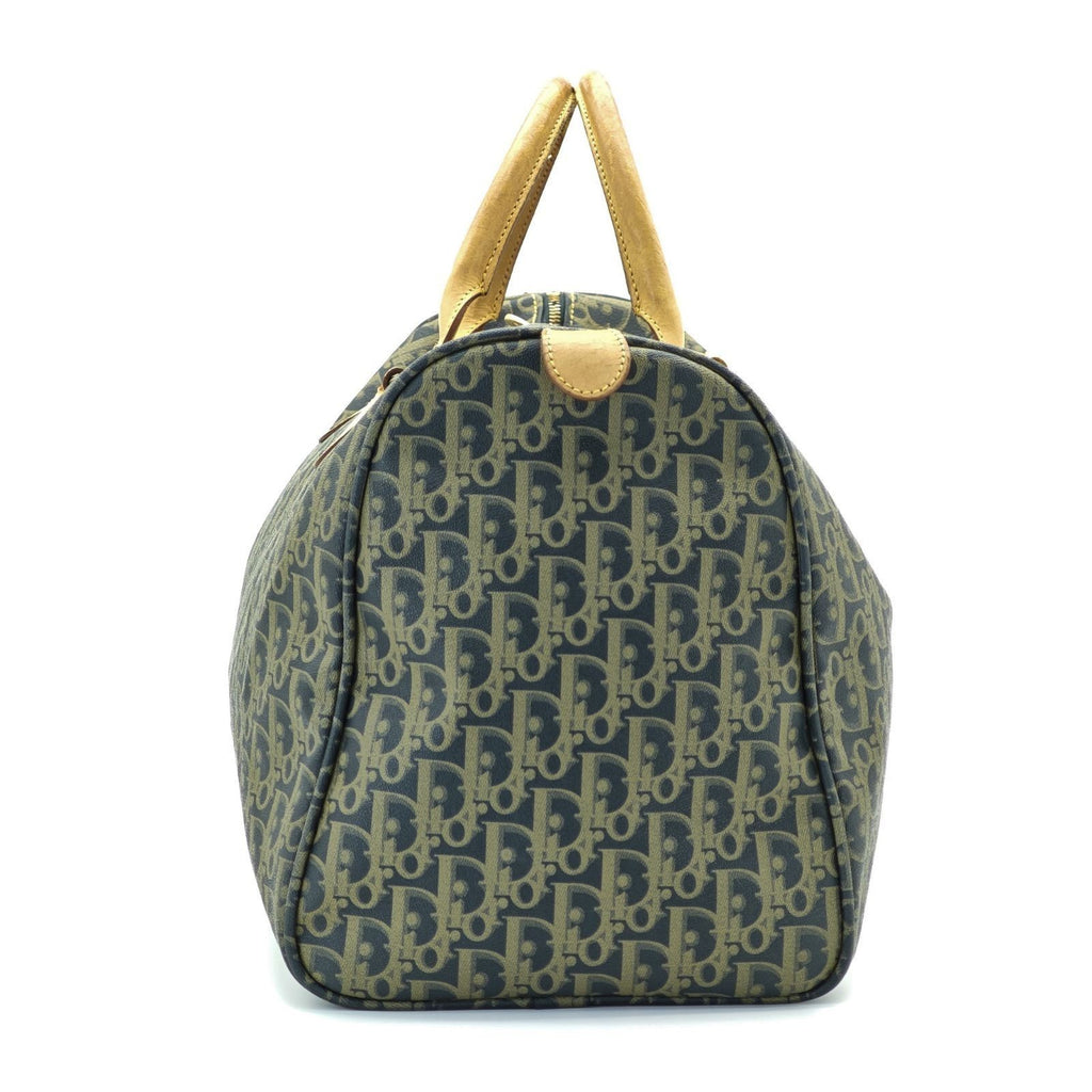 Dior Trotter Boston Bag Canvas Khaki Color Women’s Bag