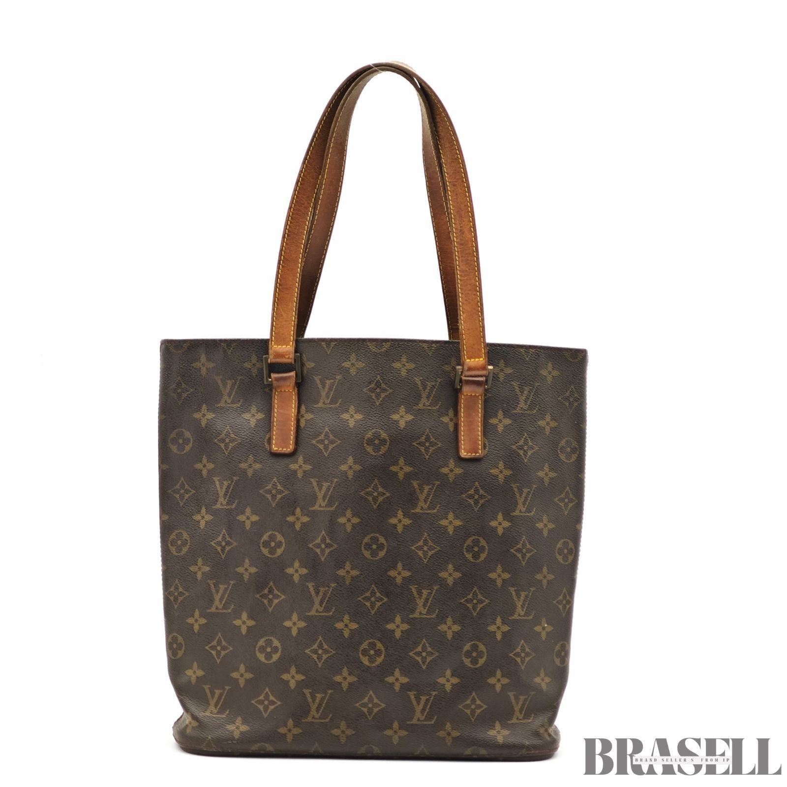Louis Vuitton Vavin GM M51170 Monogram Canvas Leather Brown Tote Bag Medium