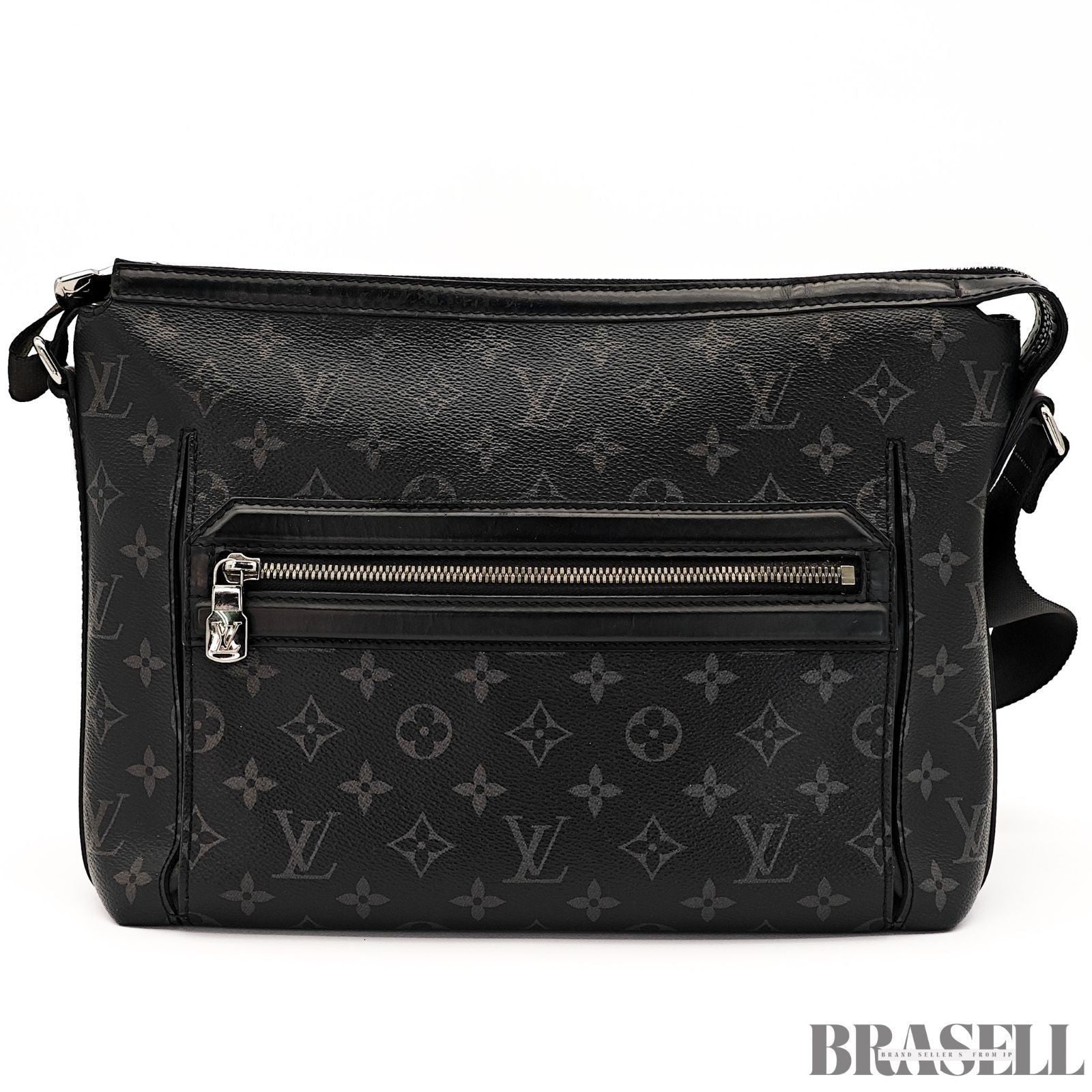Louis Vuitton Odyssee Messenger PM M44223 Shoulder Bag Monogram Eclipse Black