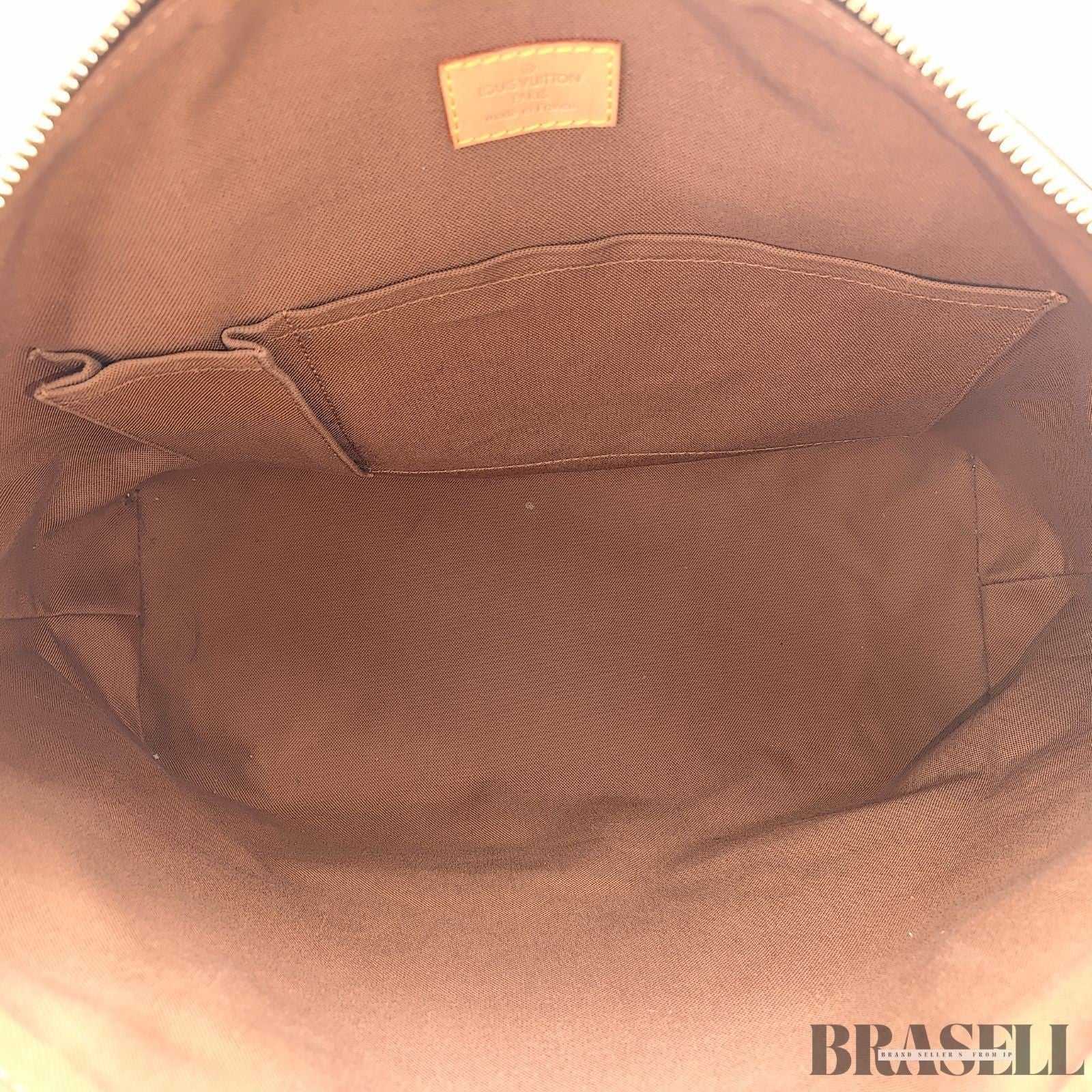 Louis Vuitton Lockit Horizontal Tote Bag M40104 Monogram Canvas Leather Brown