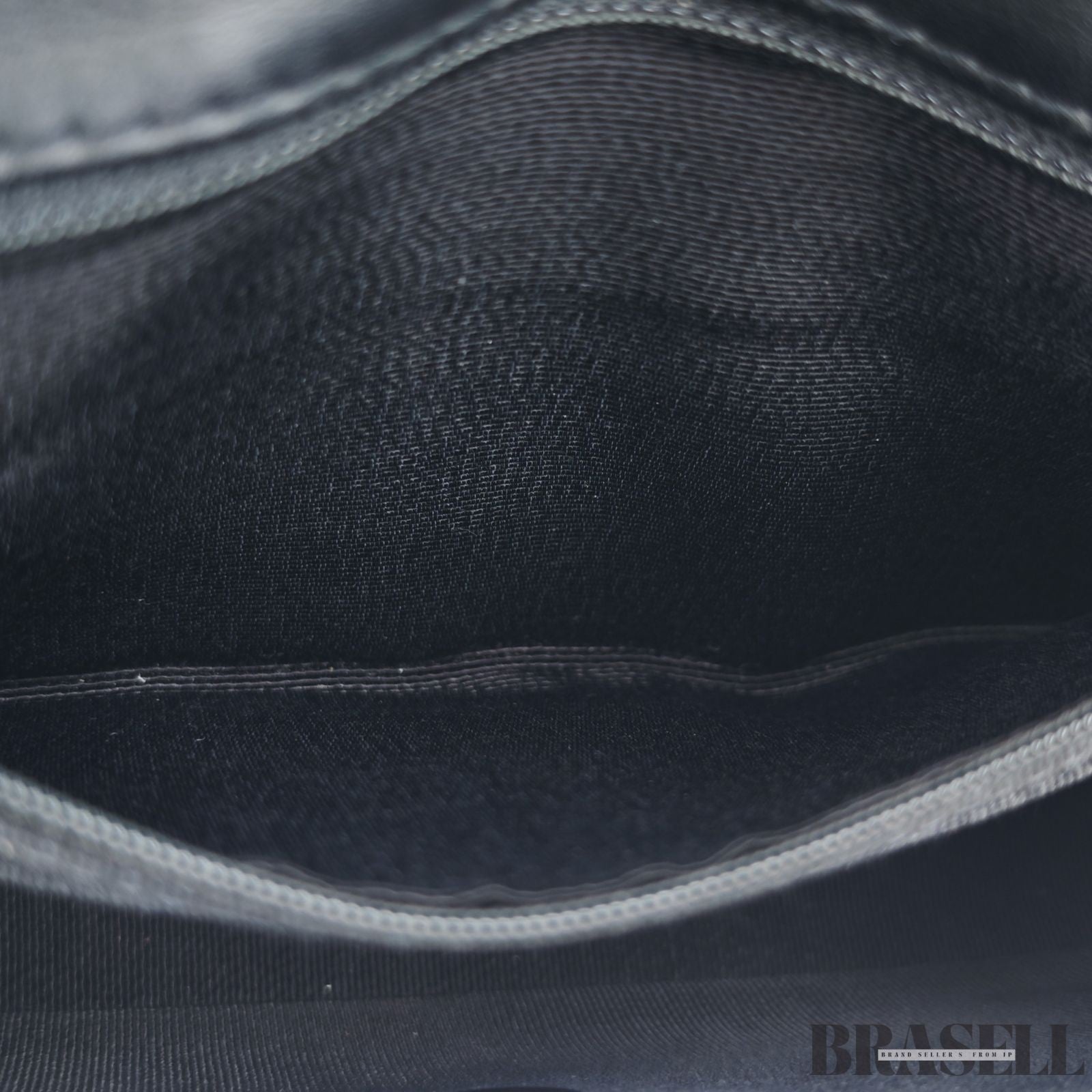 CHANEL Wild Stitch A14687 Leather Flap Shoulder Bag Black Women’s