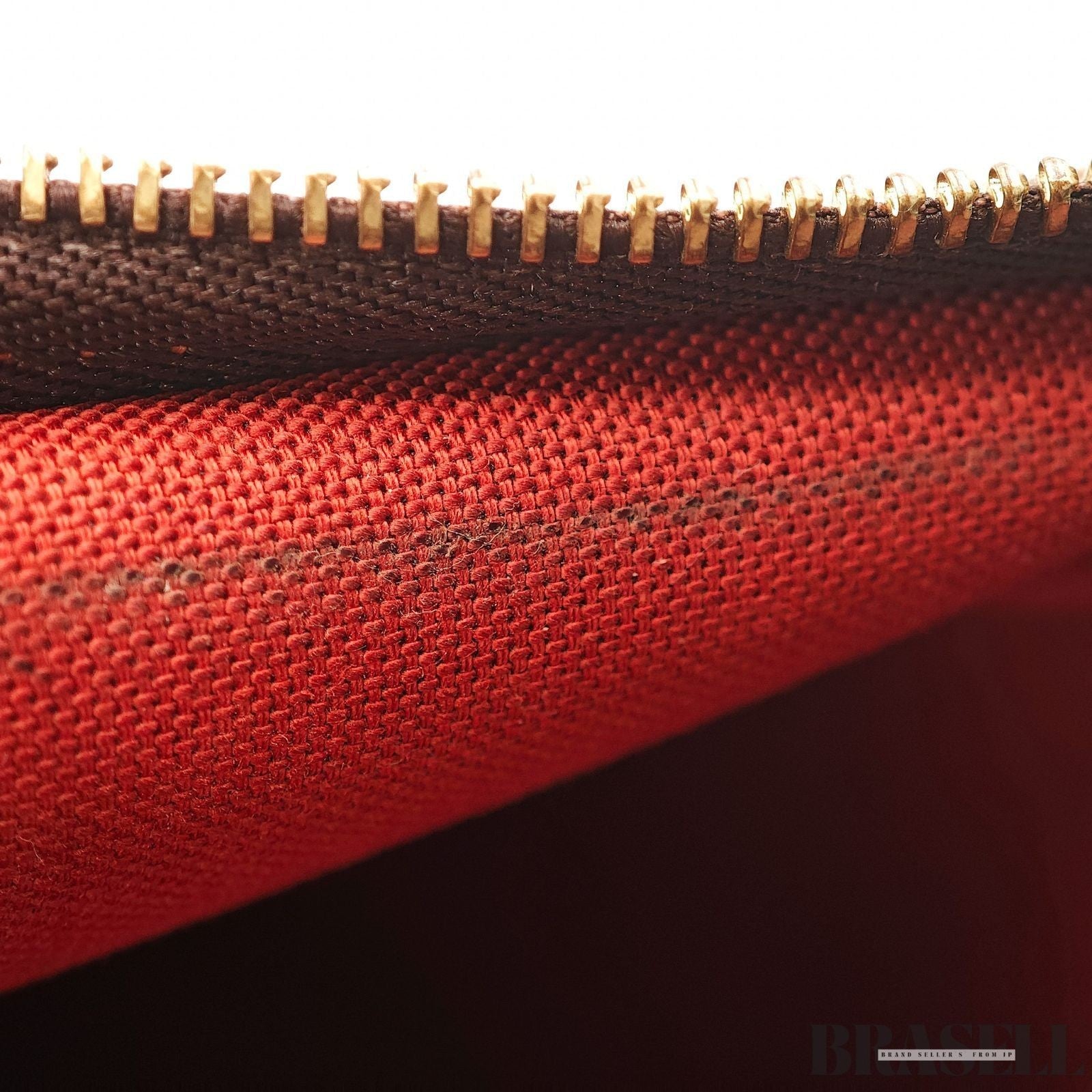 Louis Vuitton Damier Trousse Make-Up Pouch N51982 Bag Pouch Accessory Case Brown