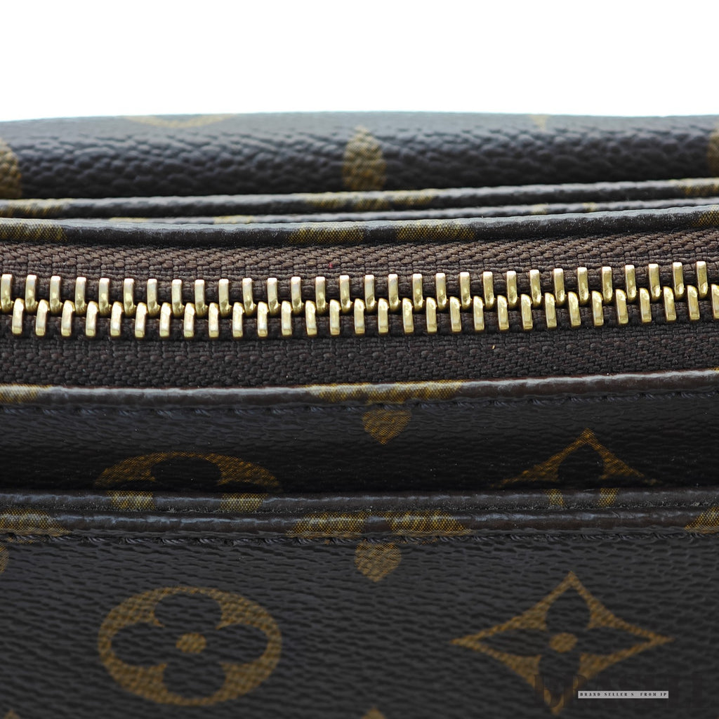 LOUIS VUITTON Viva Cite GM M51163 Shoulder Bag Monogram Canvas Maroon Brown