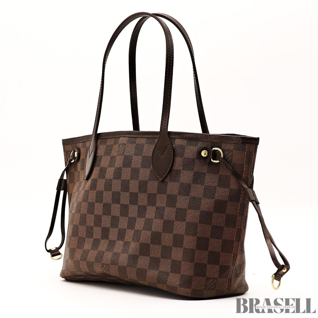 Louis Vuitton Neverfull PM N51109 Handbag Tote Bag Large Capacity Work Brown