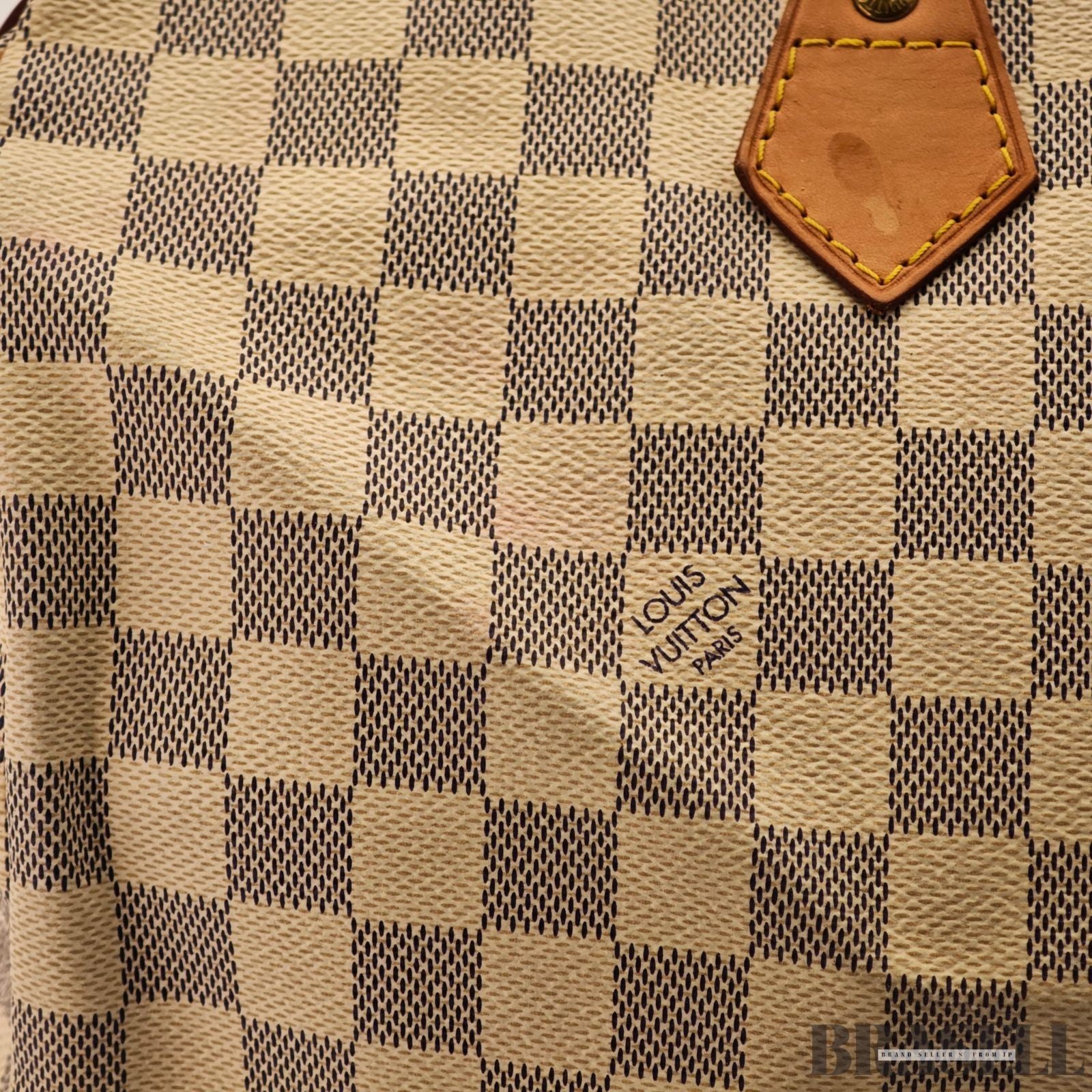 LOUIS VUITTON  Damier Azur Speedy 35 N41535 Handbag White Boston Bag Women's